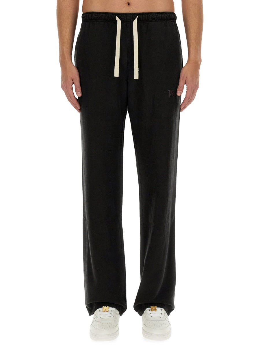 Palm Angels Men Pants With Logo