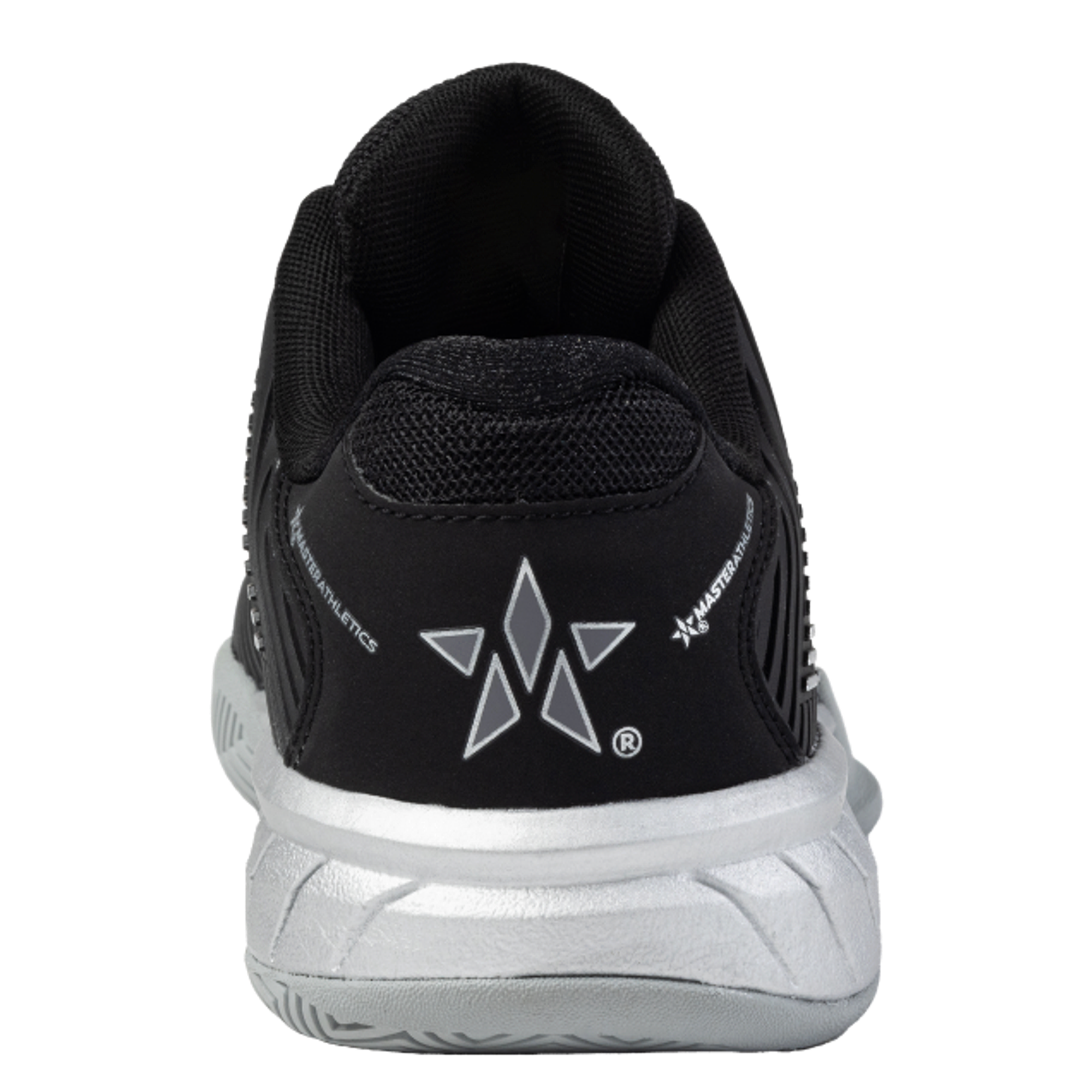 K-Swiss/Master Athletics Women's Hypercourt Express 2 Tennis Shoe (Black/Silver)