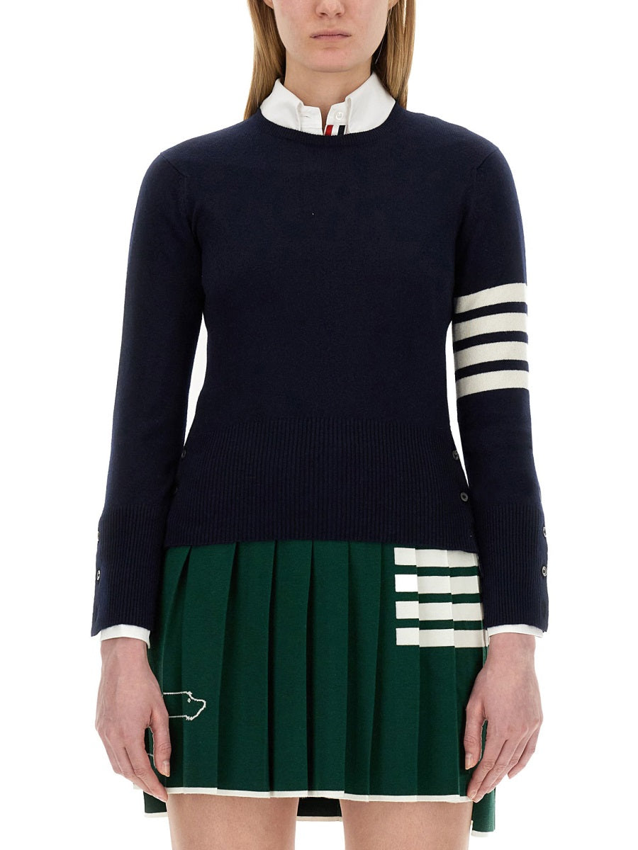 Thom Browne Women 4Bar Shirt