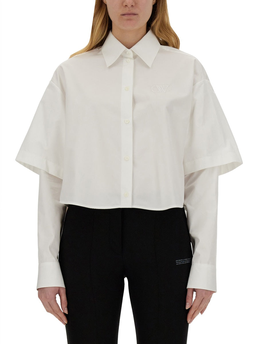 Off-White Women Poplin Shirt