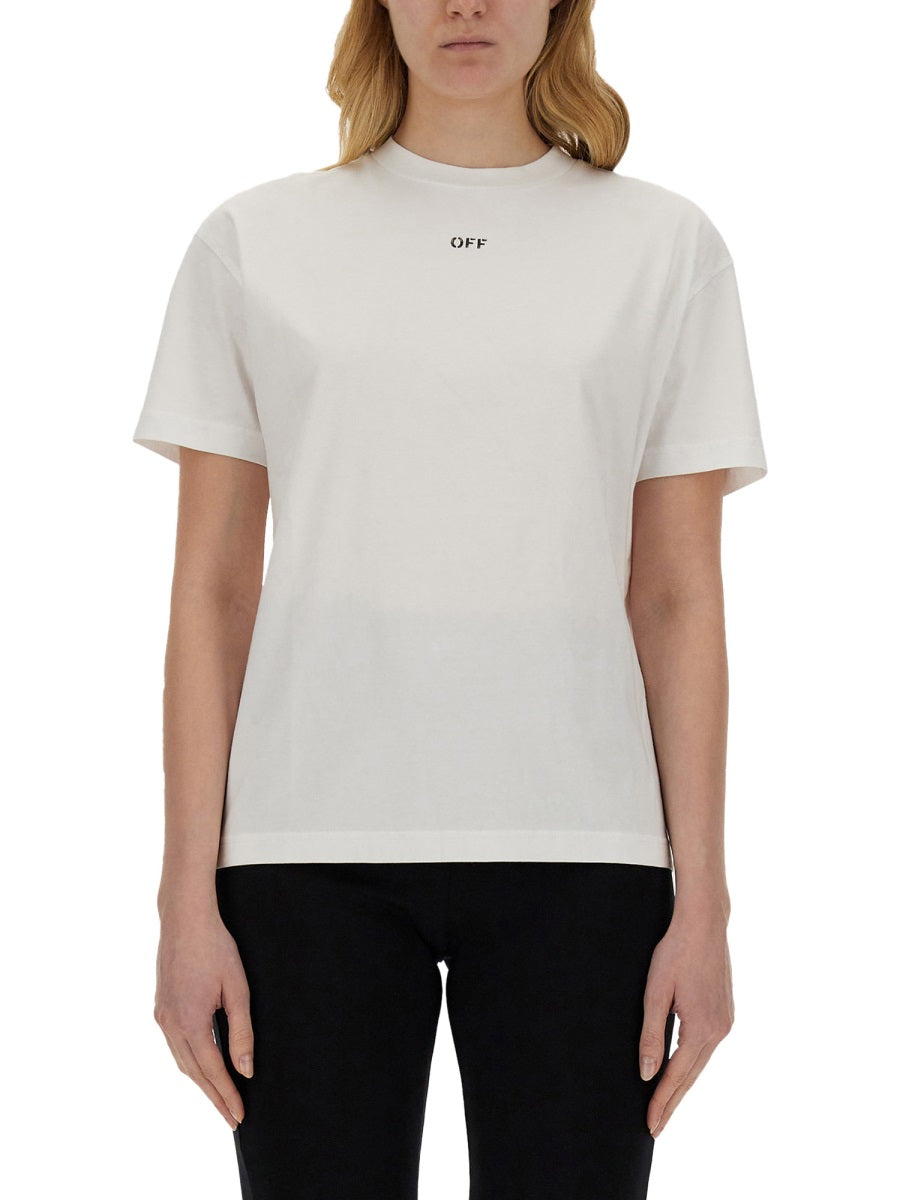 Off-White Women T-Shirt With Logo