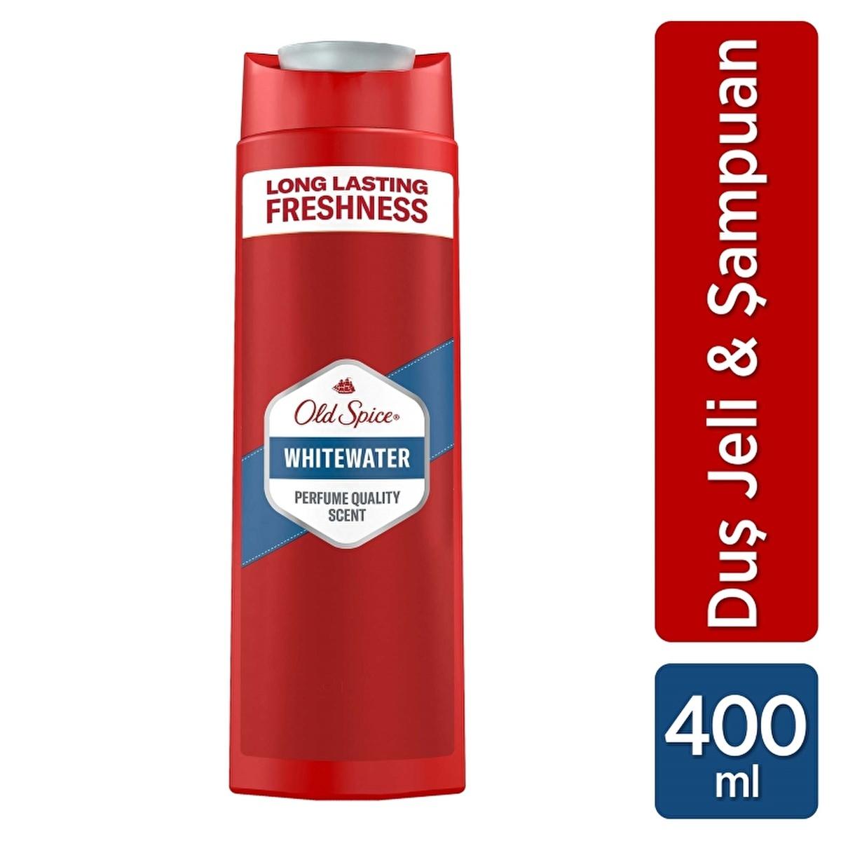 Old Spice Whitewater Men's Shower Gel: Refreshing, Masculine Body Wash for Odor Elimination & Invigorating Clean (13.53 fl oz)