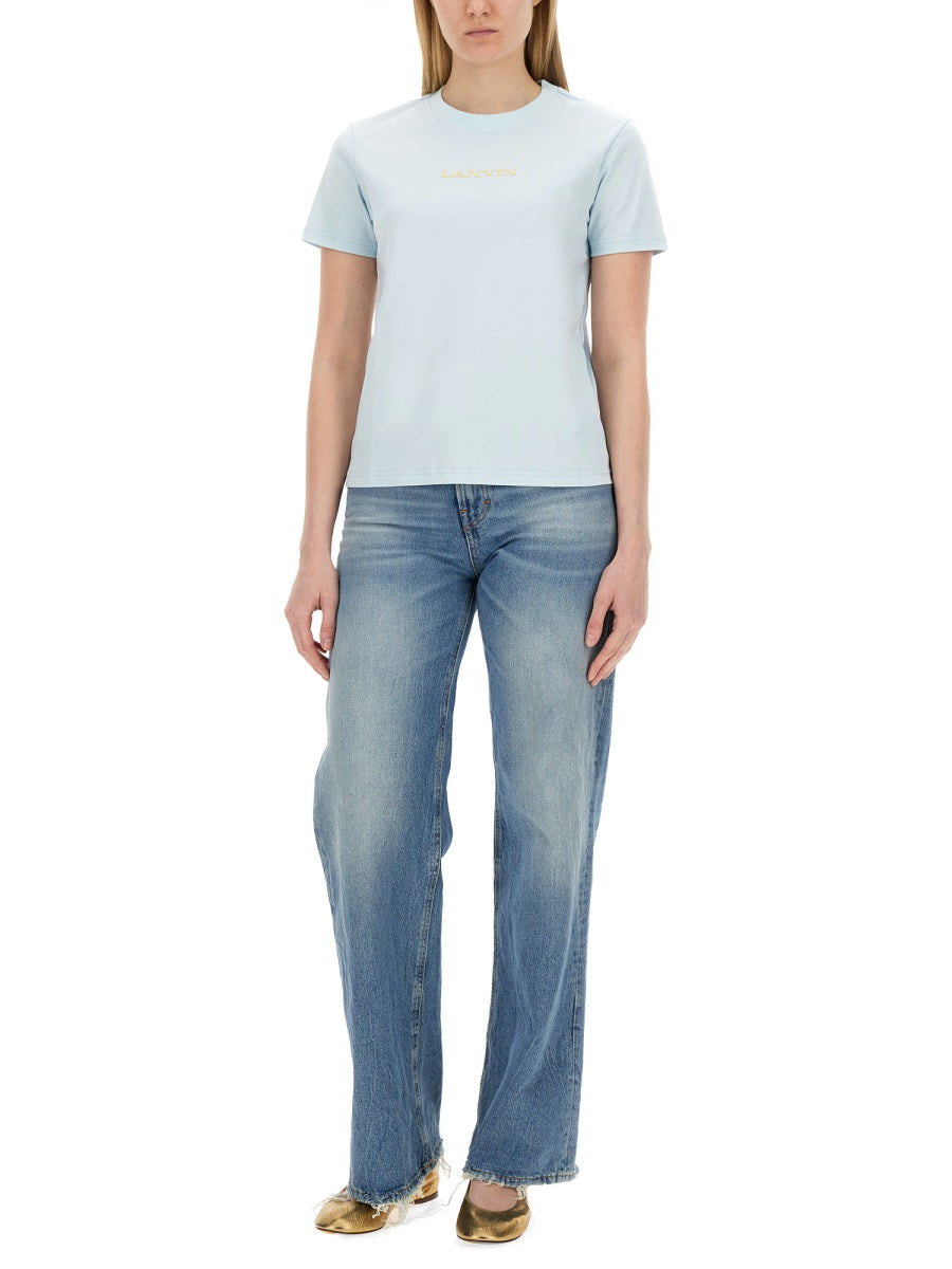 Lanvin Women T-Shirt With Logo