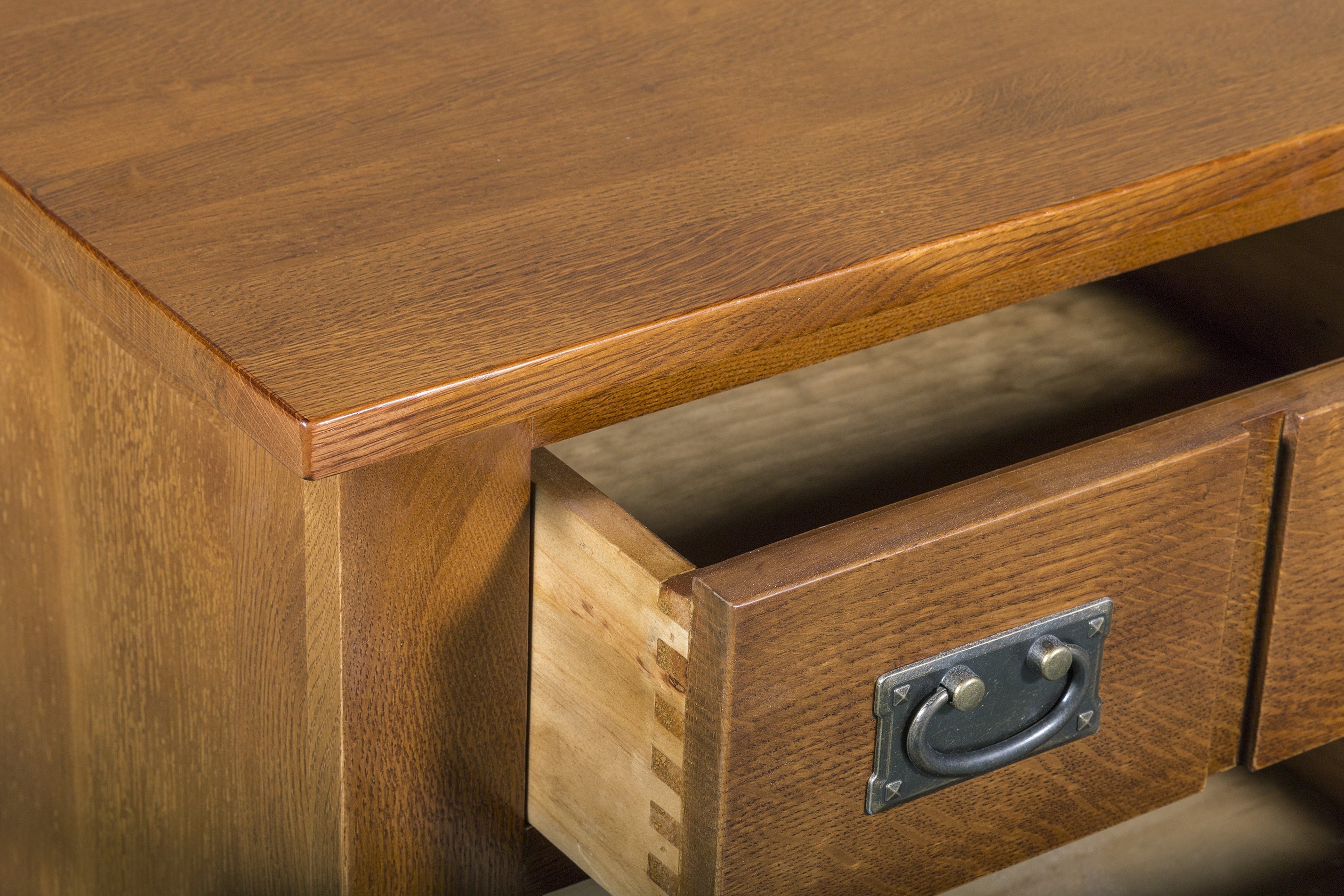 Mission 8 Drawer Coffee Table
