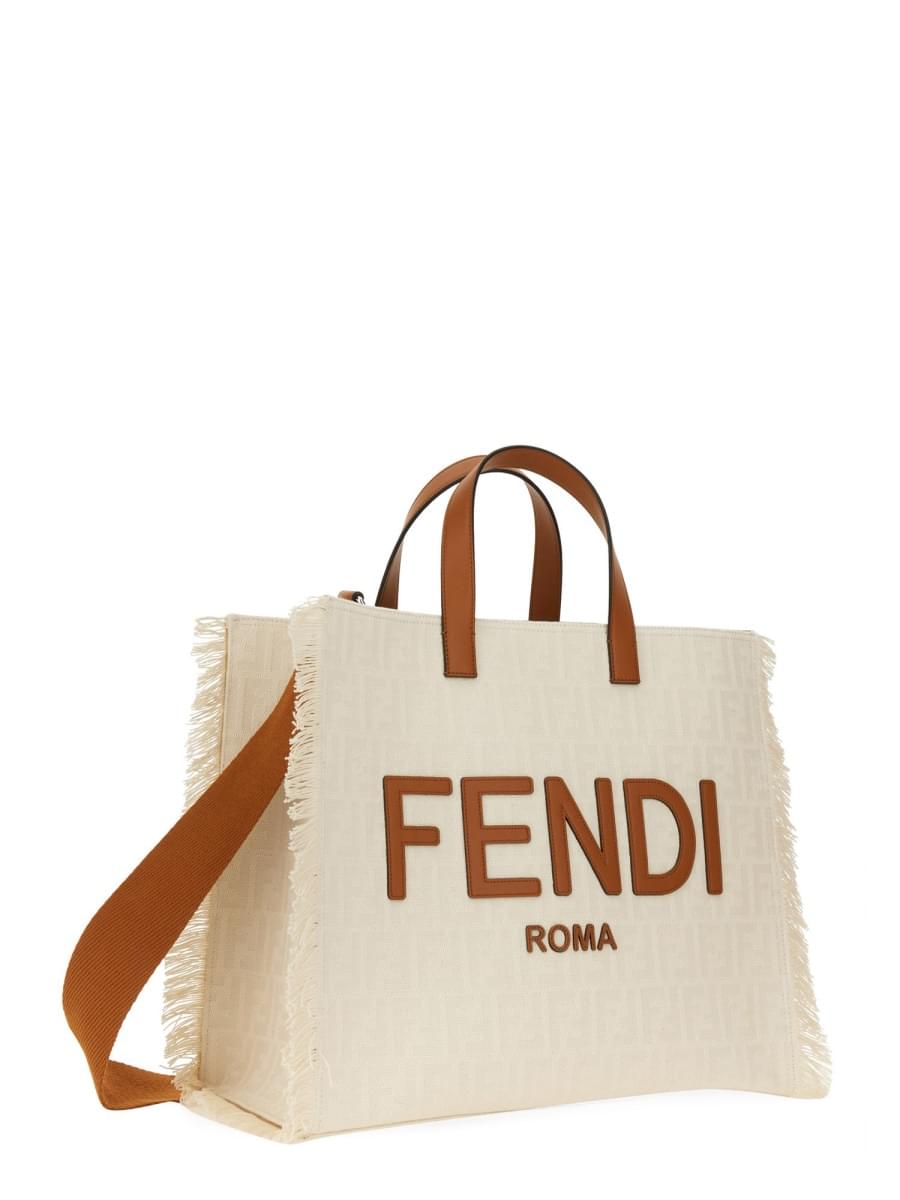 Fendi Men Ff Jacquard Bag