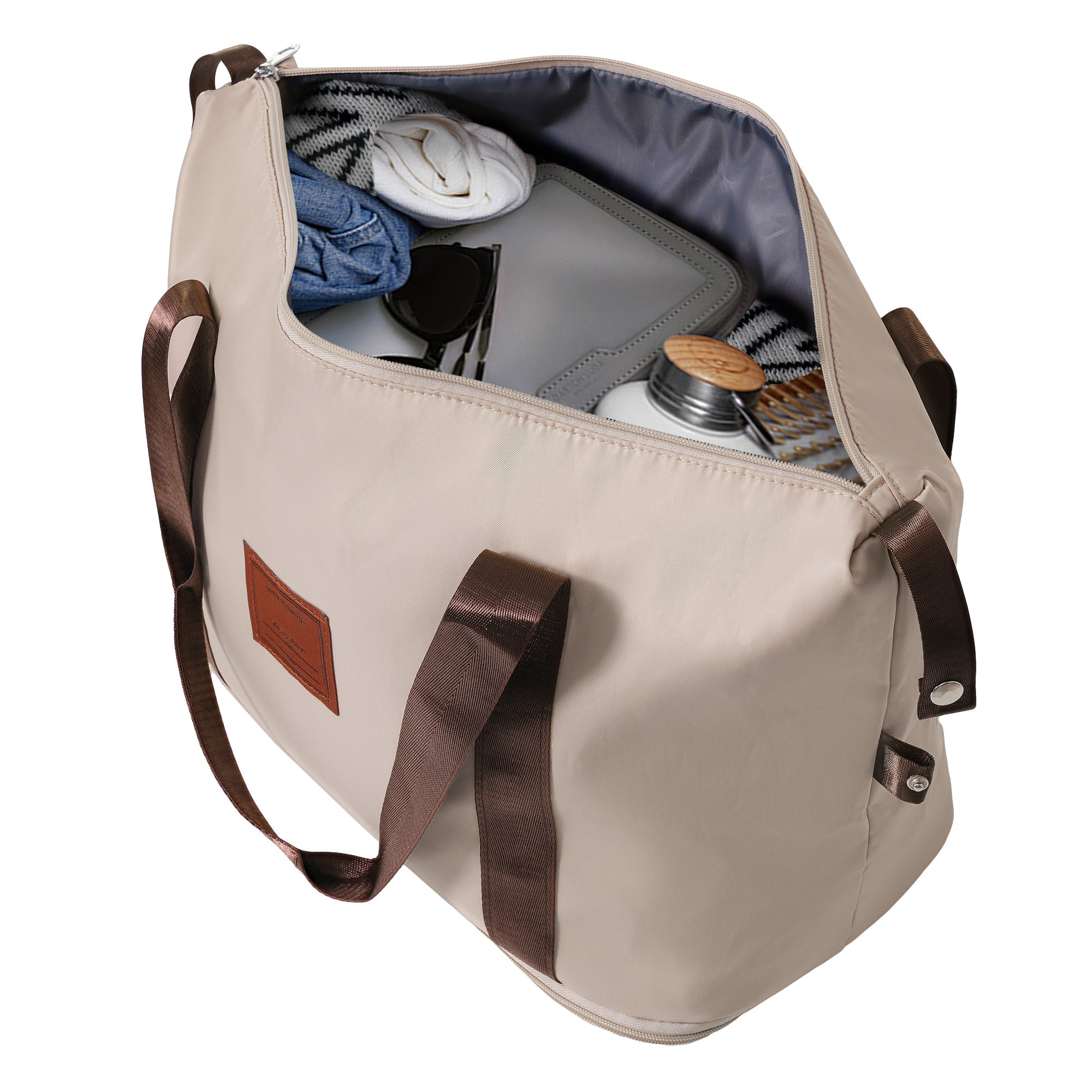 3 Piece Carry-On Luggage Set - Khaki