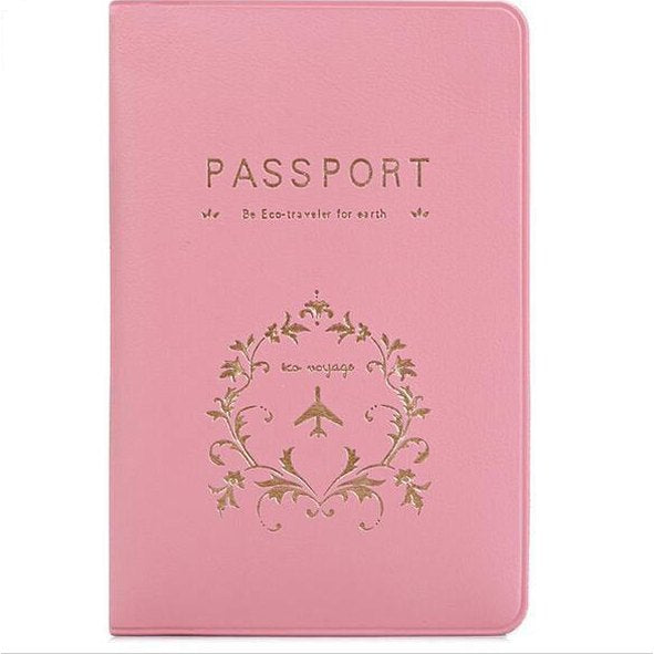 ETya Travel Passport Cover Card Case Women Men Travel Credit Card Holder Travel ID Document Passport Holder Bag