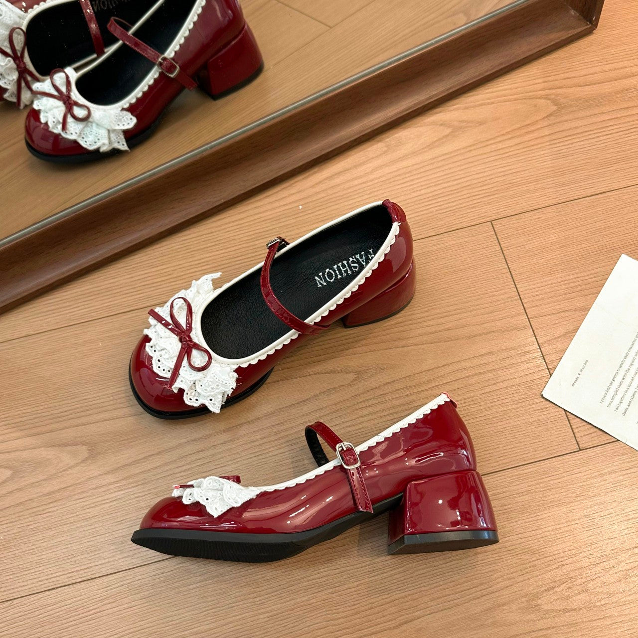 French Retro Shallow Mouth Mary Jane Shoes For Women In Spring And Summer 2025, New Style With Skirt, Gentle Ballet Shoes, Small Leather Shoes