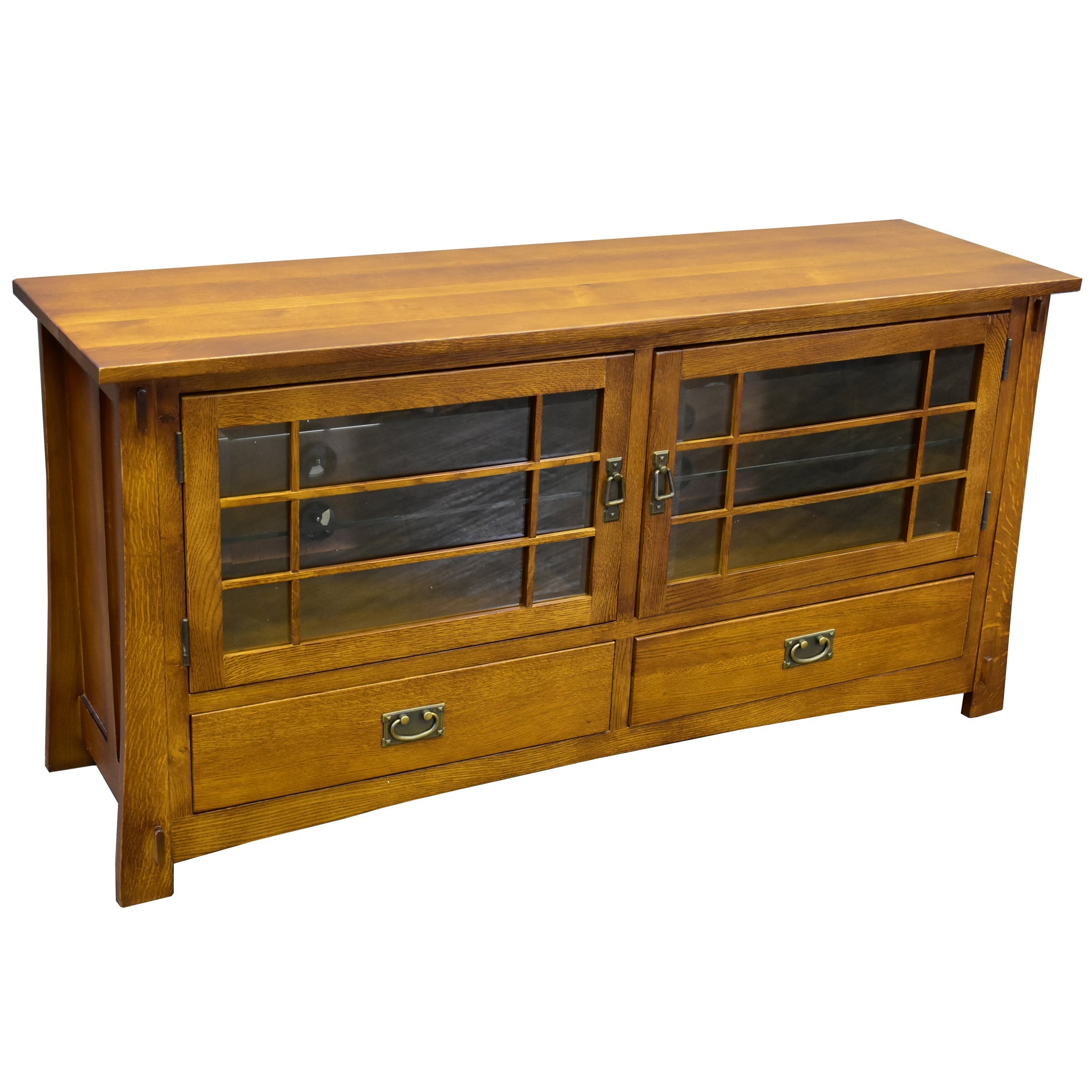 Mission Quarter Sawn Oak 60" TV Stand (2 Colors Available)