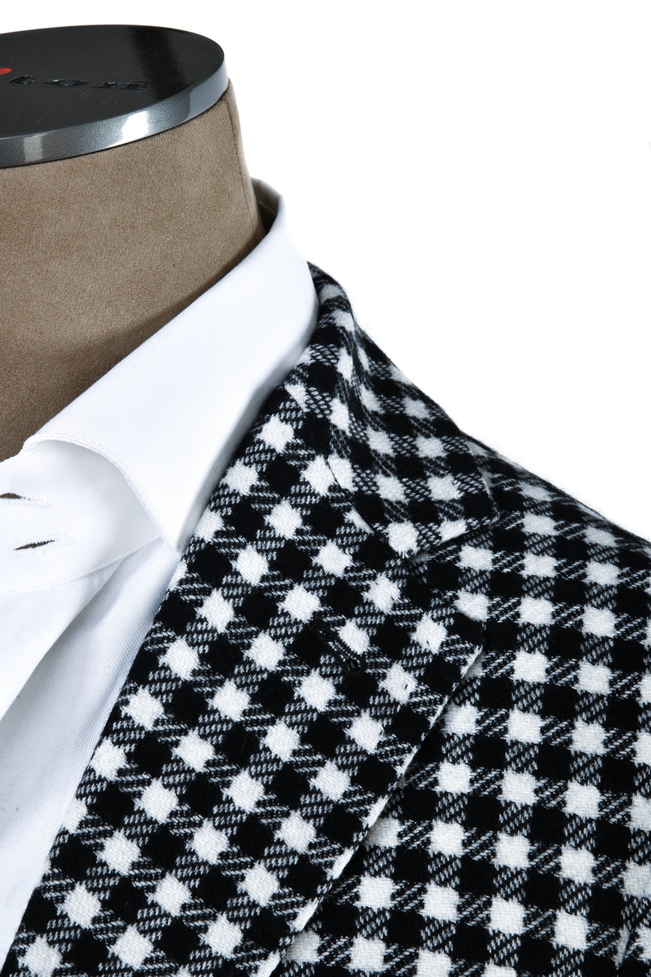 Sartorio Gingham Cashmere Sport Jacket