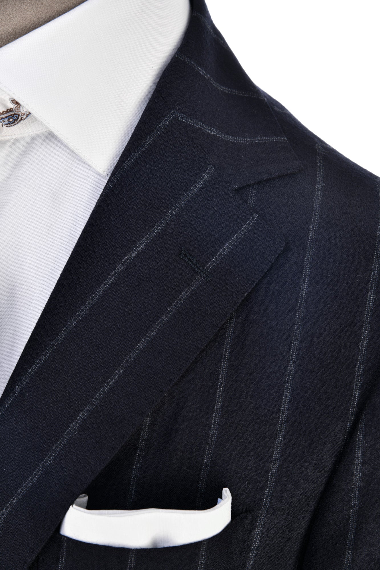 Sartorio Pinstripe Virgin Wool Suit