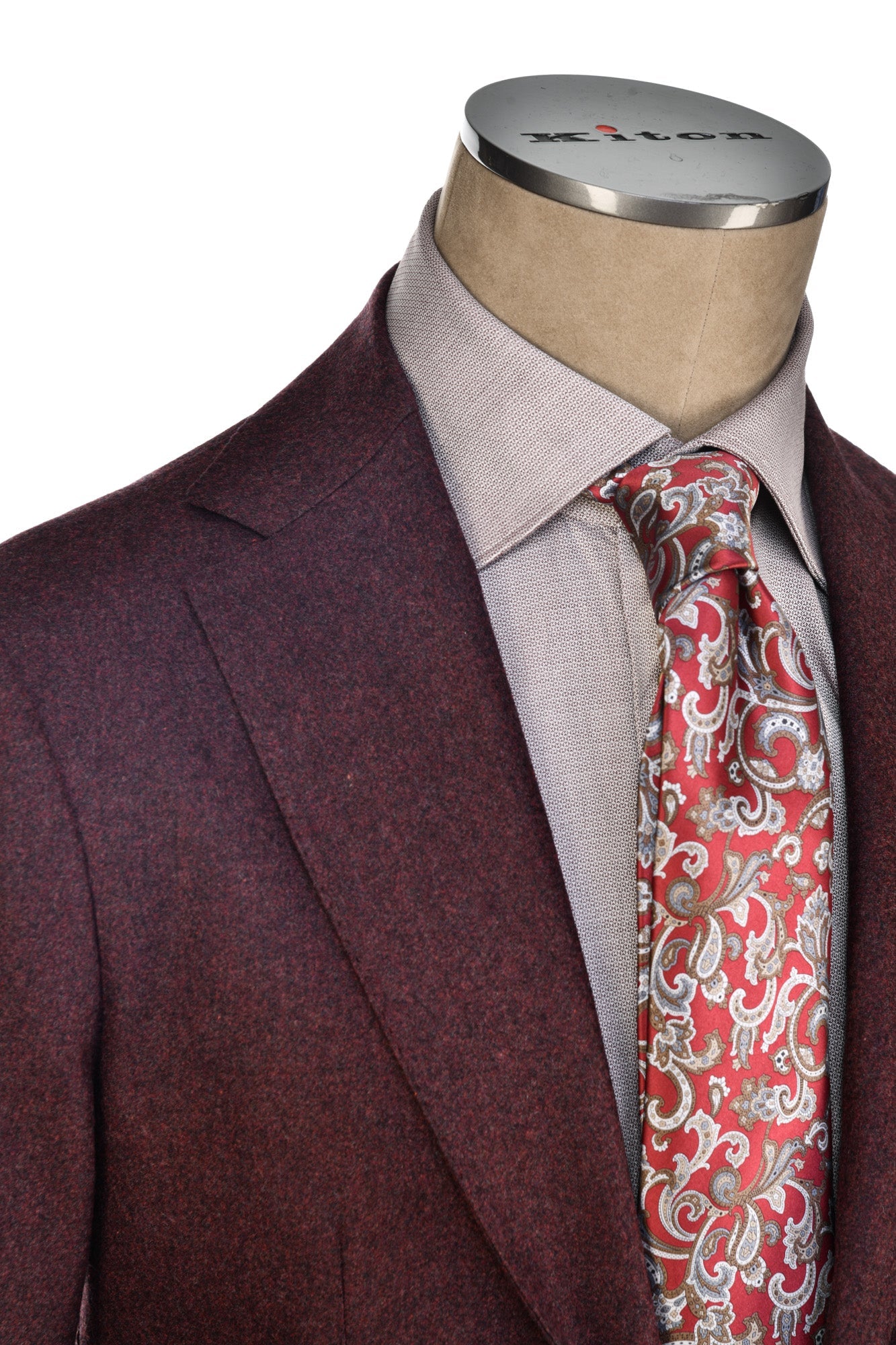Sartorio Marled Virgin-Wool Suit