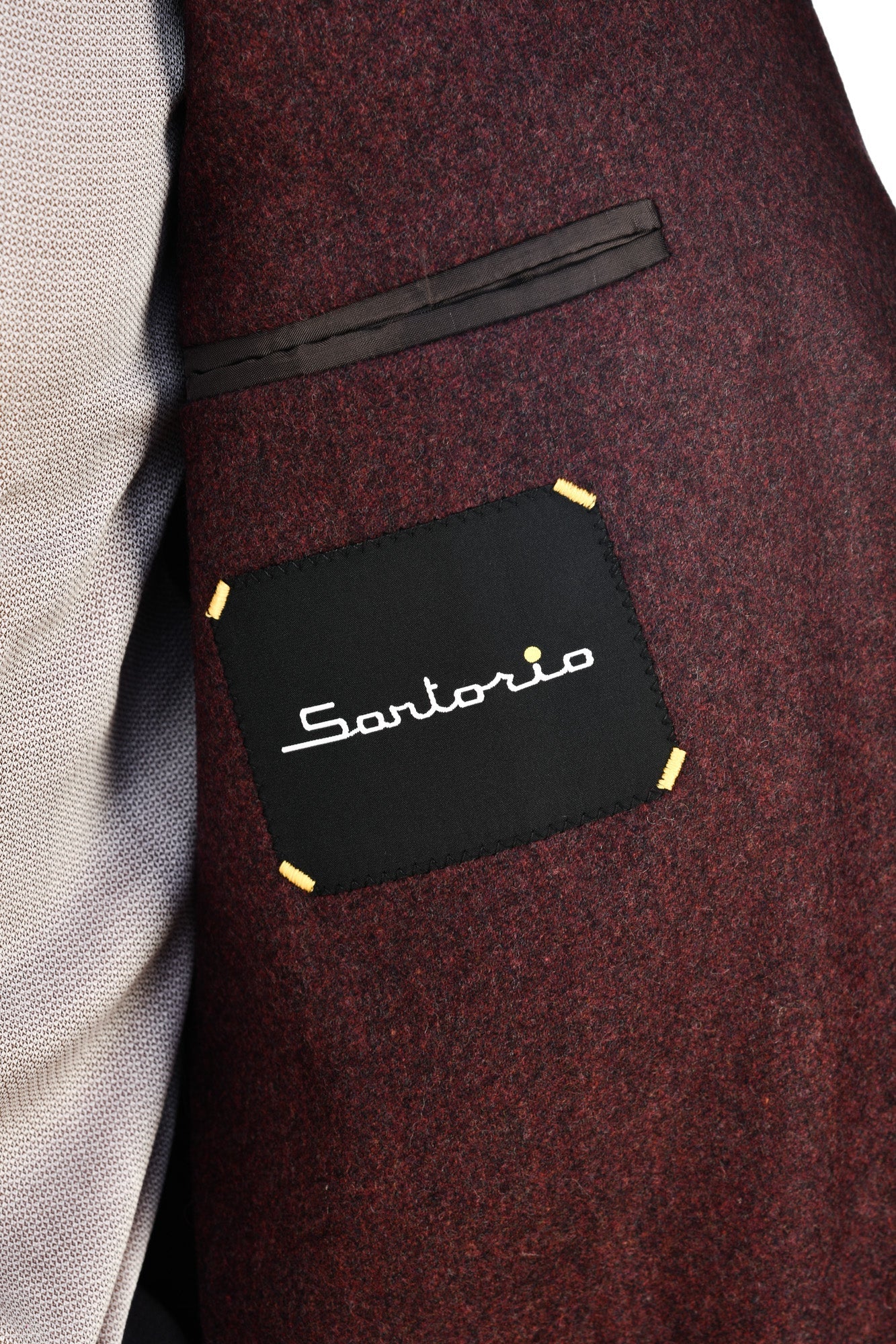 Sartorio Marled Virgin-Wool Suit