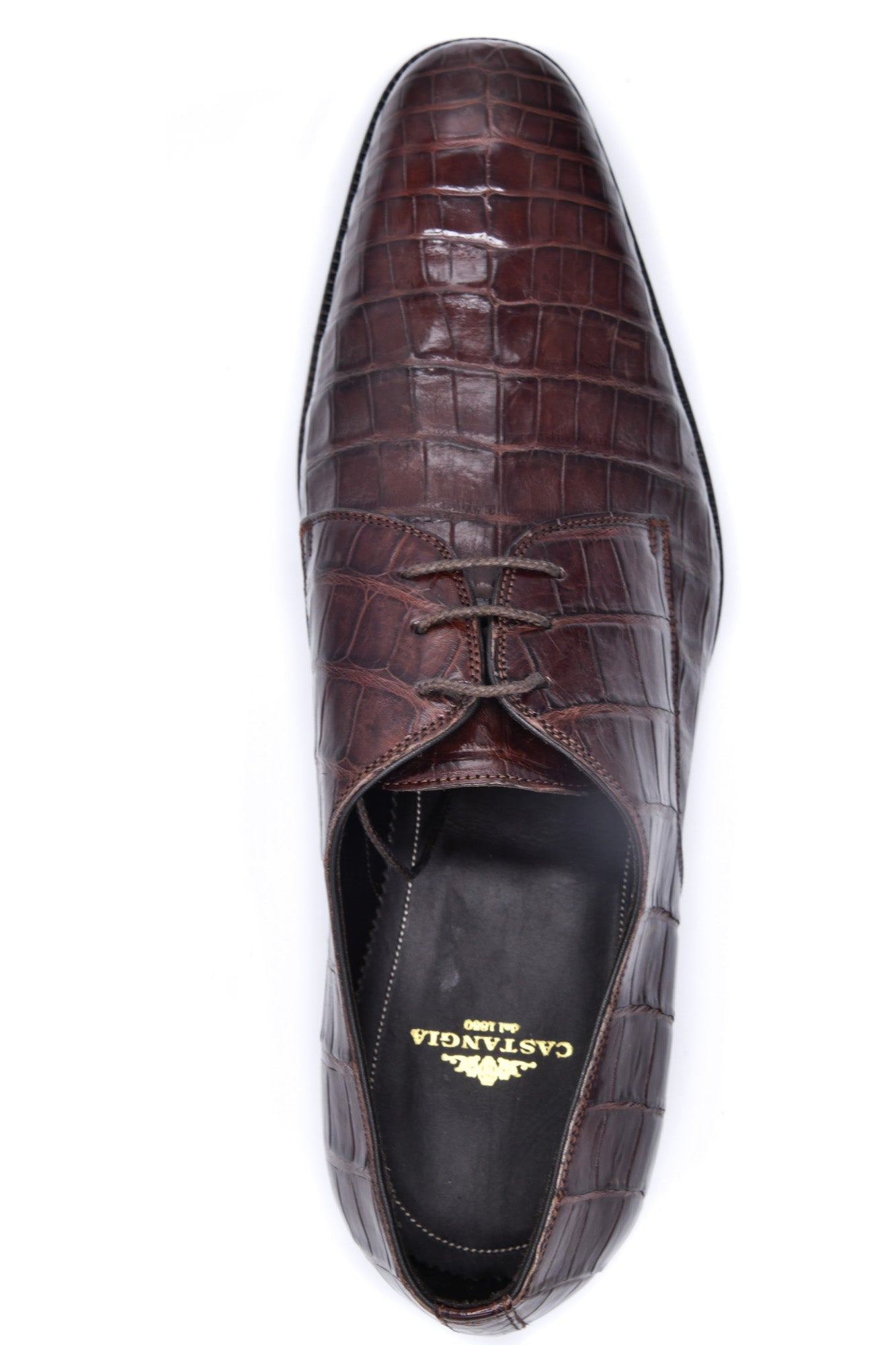 Castangia Crocodile Skin Shoes