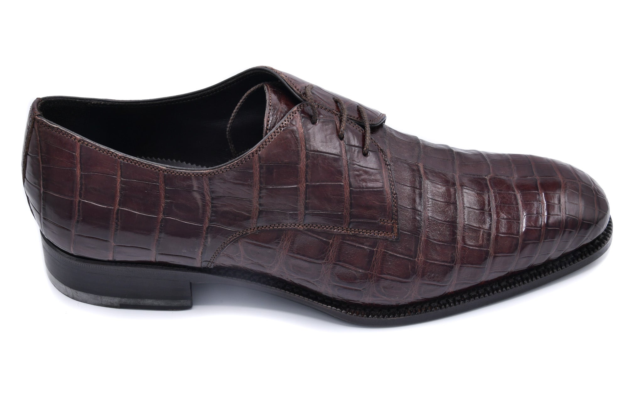 Castangia Crocodile Skin Shoes