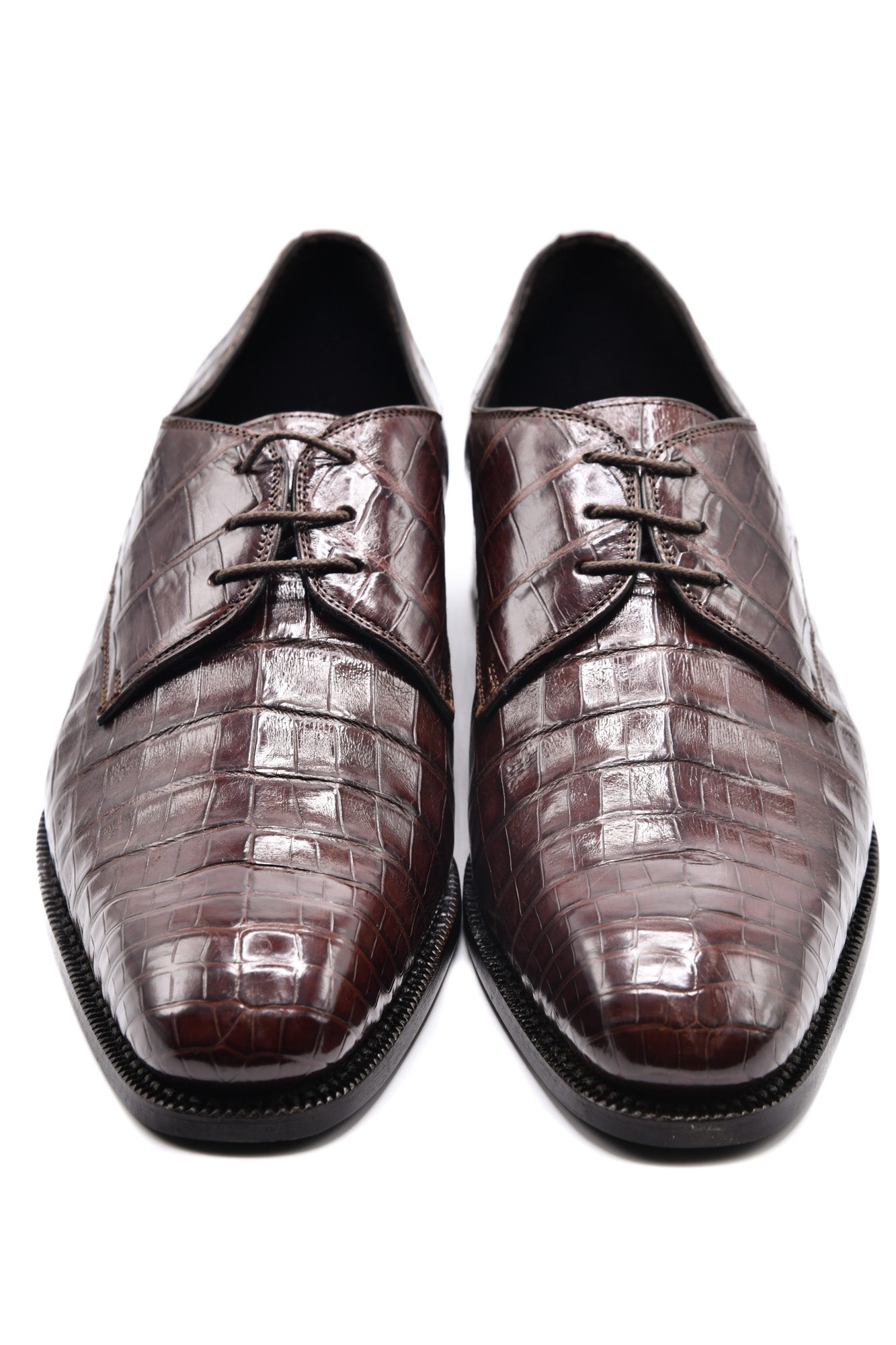 Castangia Crocodile Skin Shoes