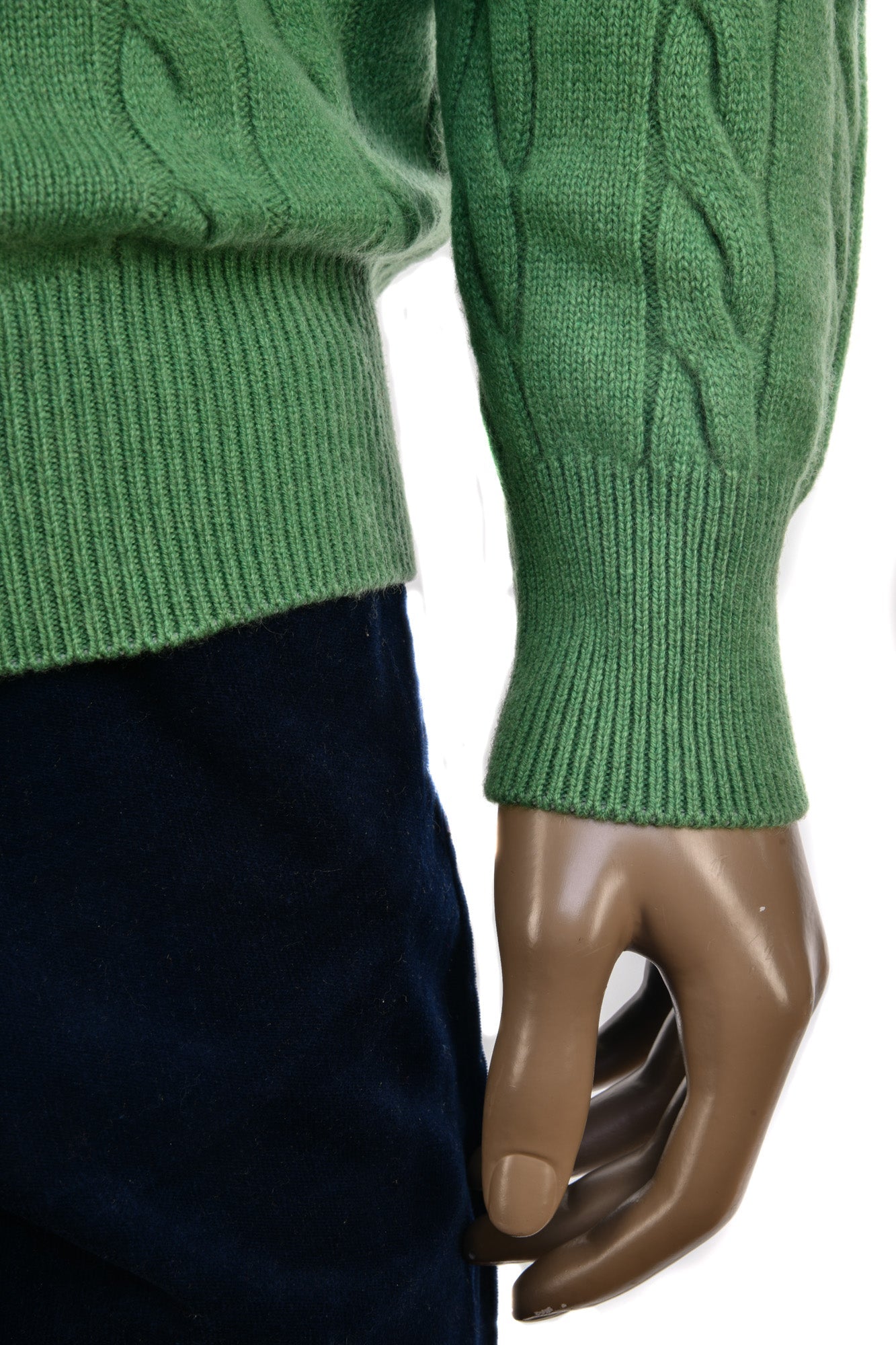Manrico Cashmere Cable Knit Sweater