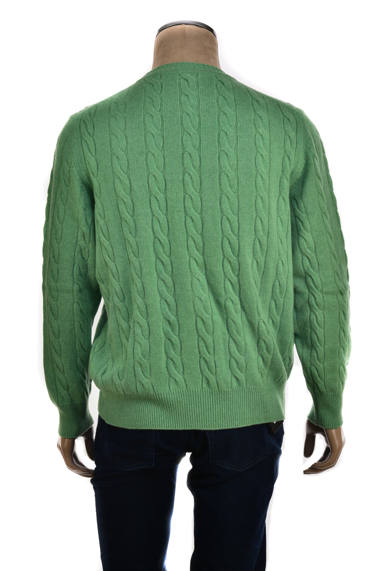 Manrico Cashmere Cable Knit Sweater
