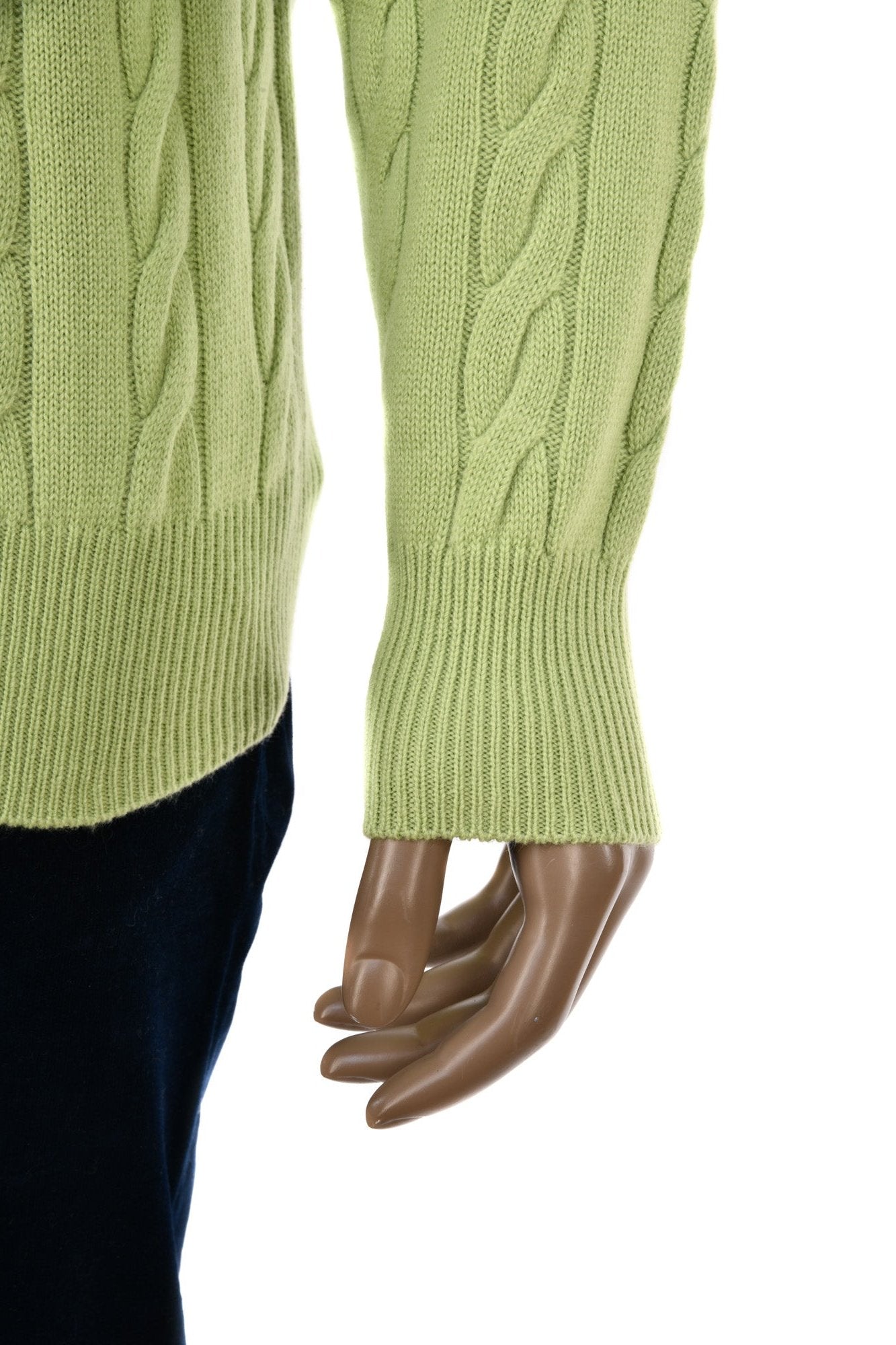 Manrico Cashmere Cable Knit Sweater