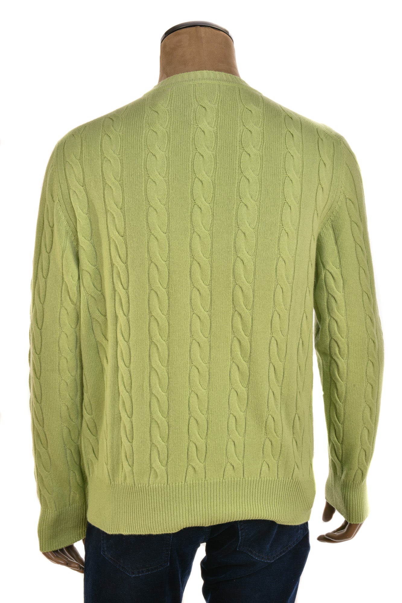 Manrico Cashmere Cable Knit Sweater