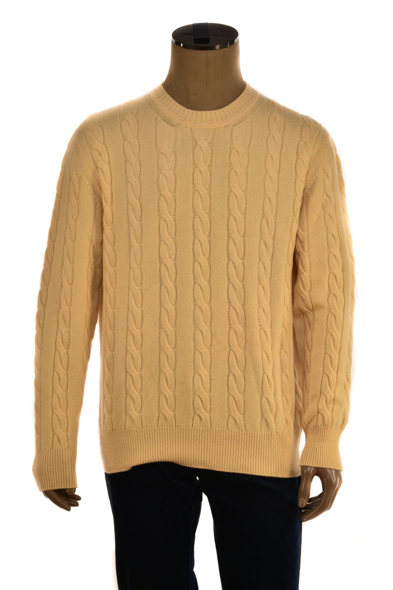 Manrico Cashmere Cable Knit Sweater
