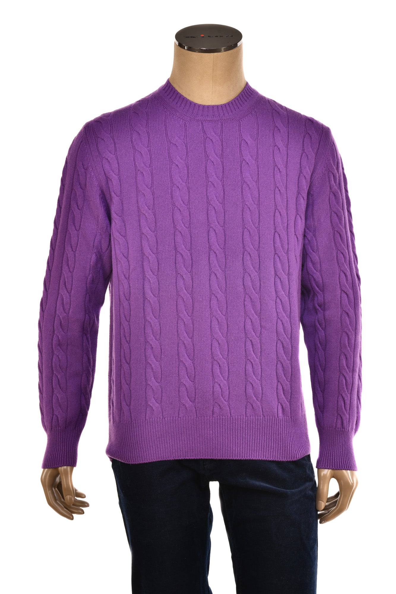 Manrico Cashmere Cable Knit Sweater
