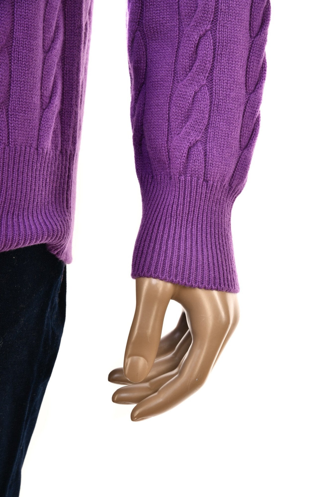 Manrico Cashmere Cable Knit Sweater