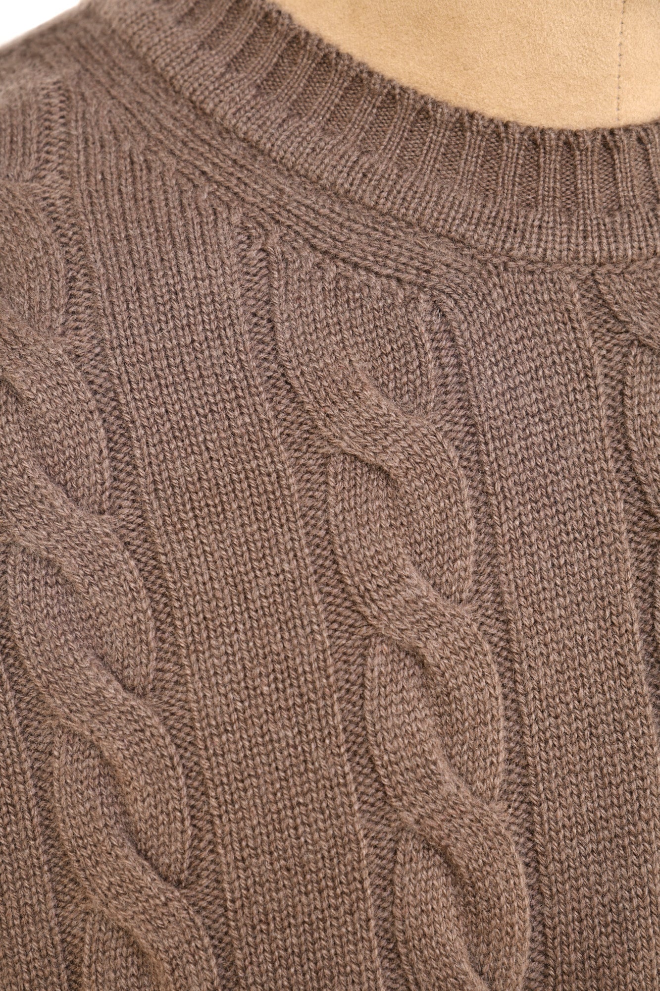 Manrico Cashmere Cable Knit Sweater
