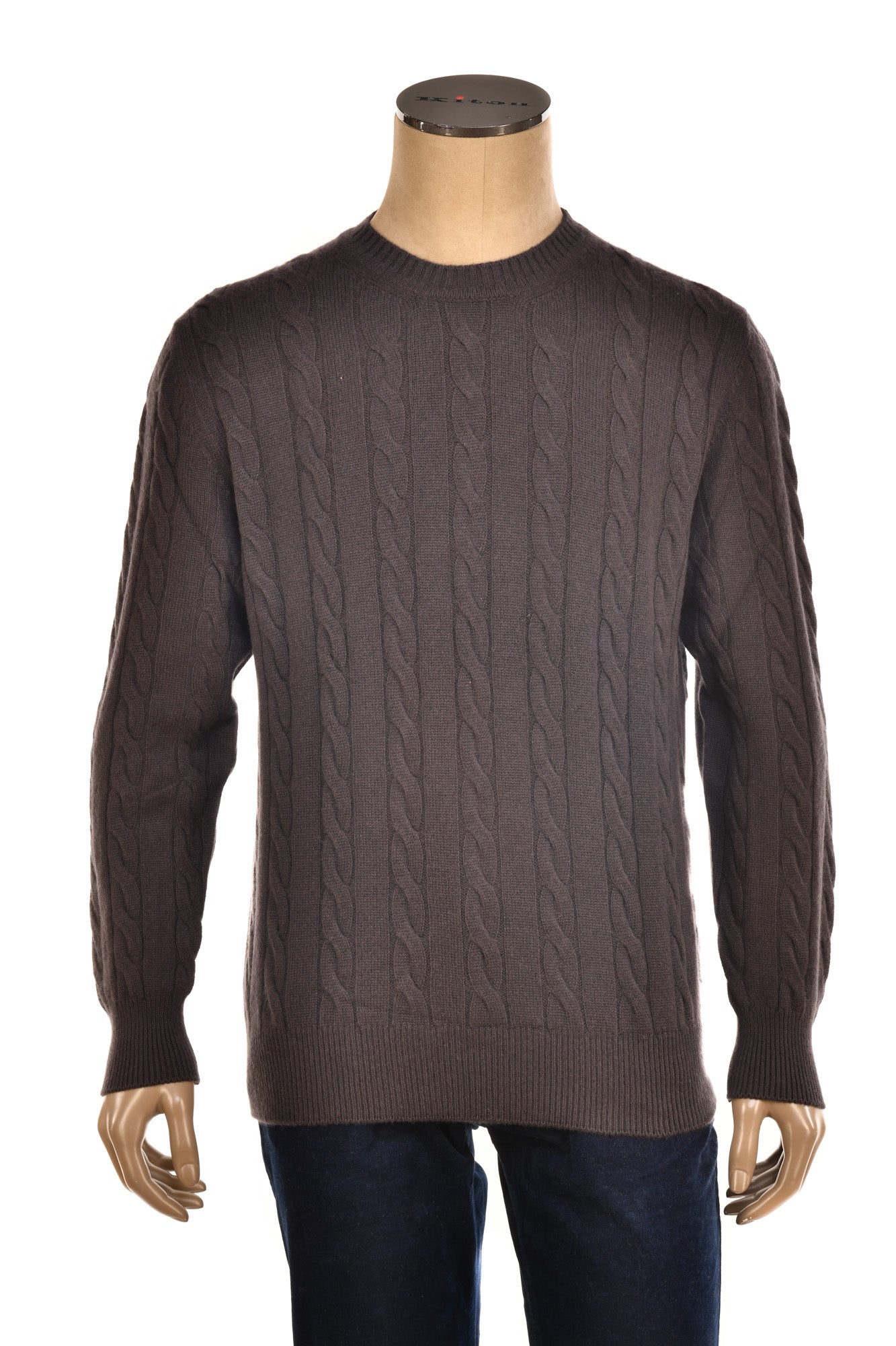 Manrico Cashmere Cable Knit Sweater