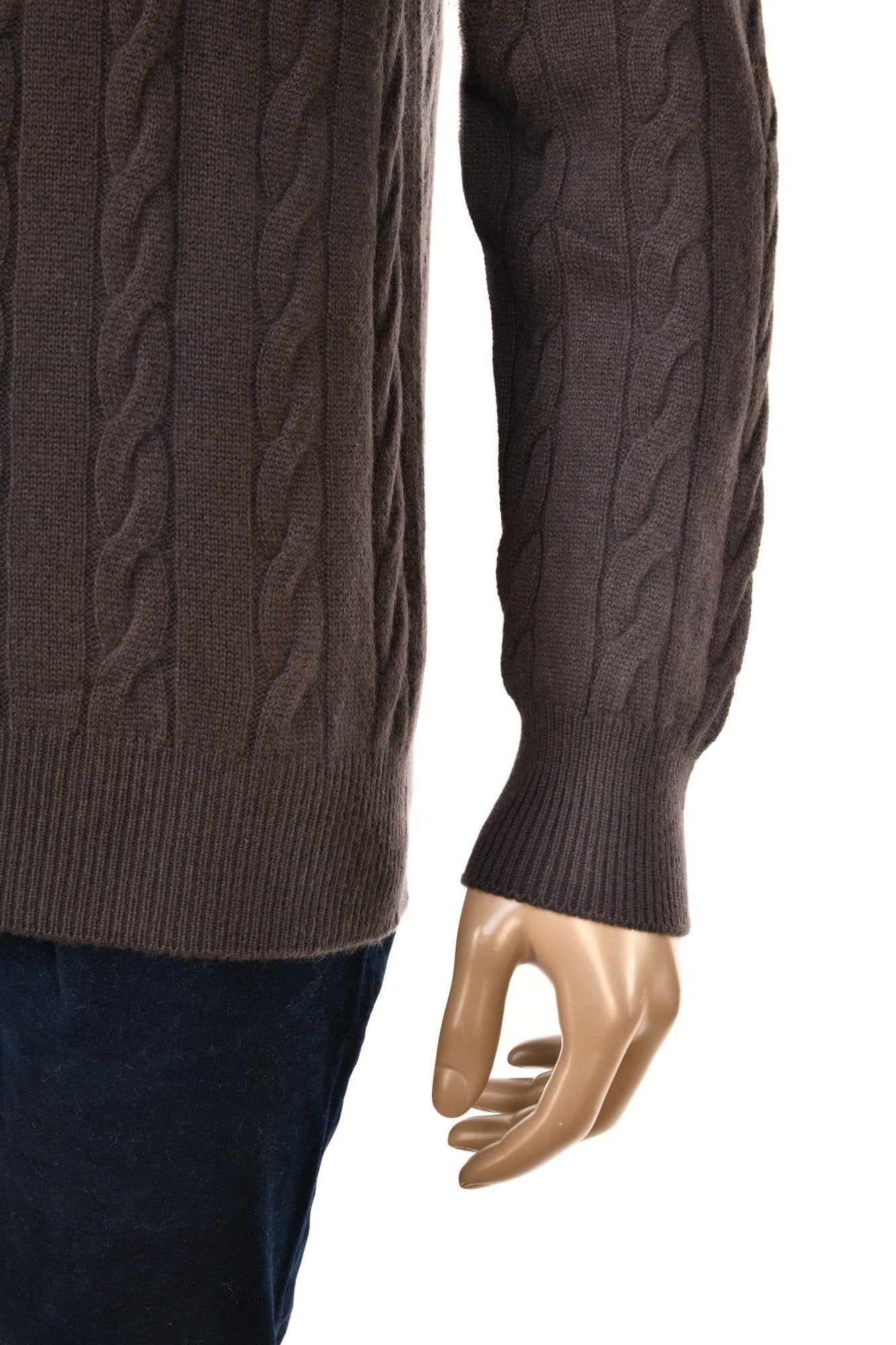 Manrico Cashmere Cable Knit Sweater