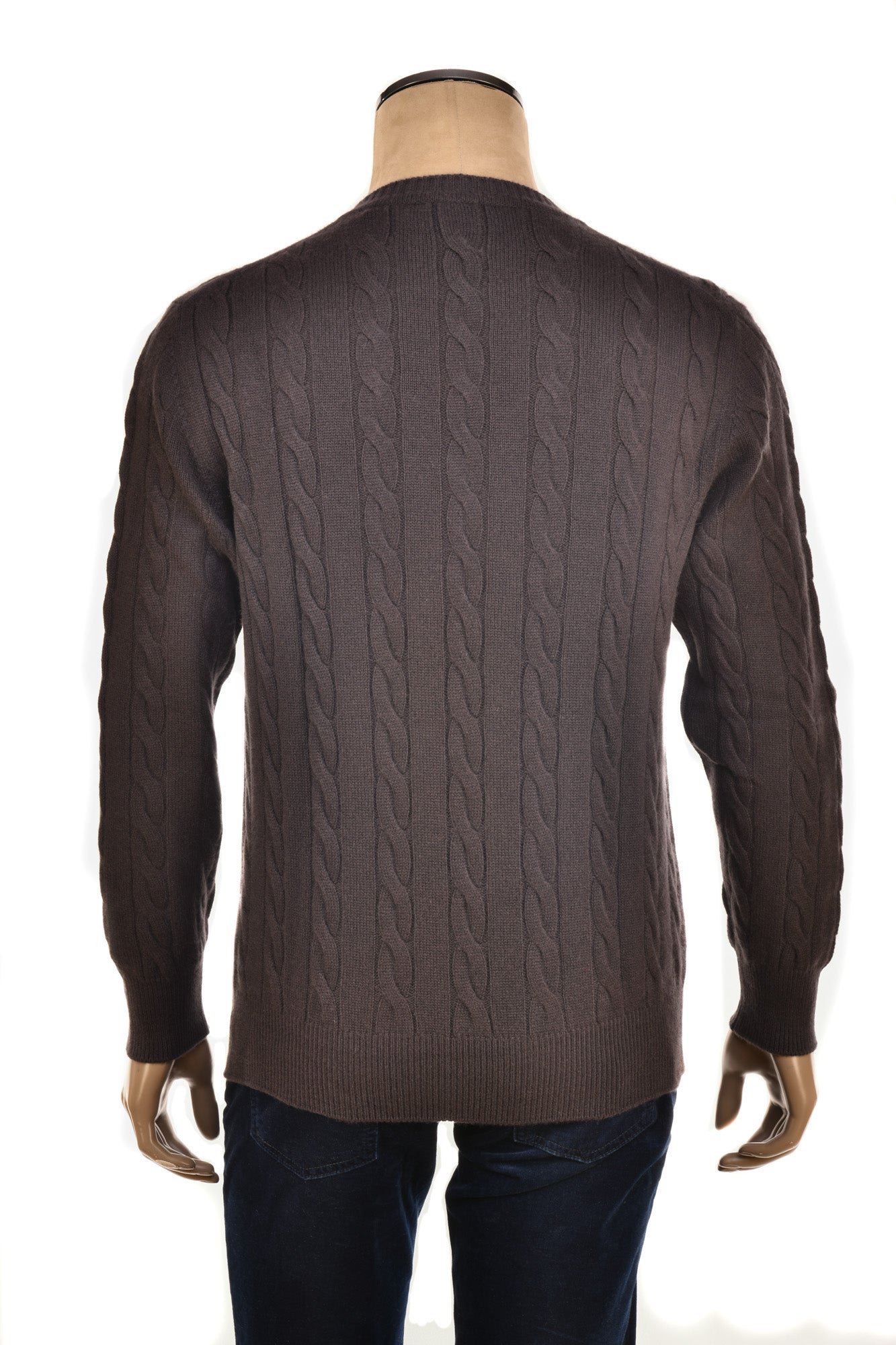 Manrico Cashmere Cable Knit Sweater