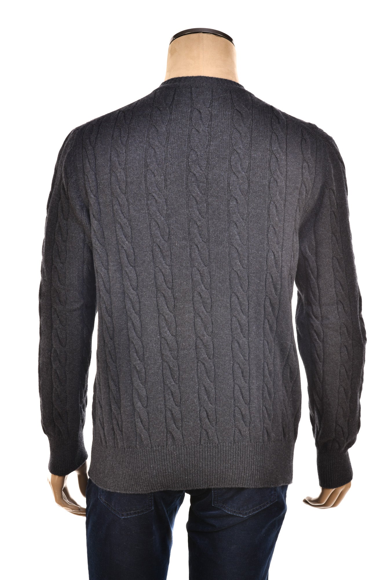 Manrico Cashmere Cable Knit Sweater