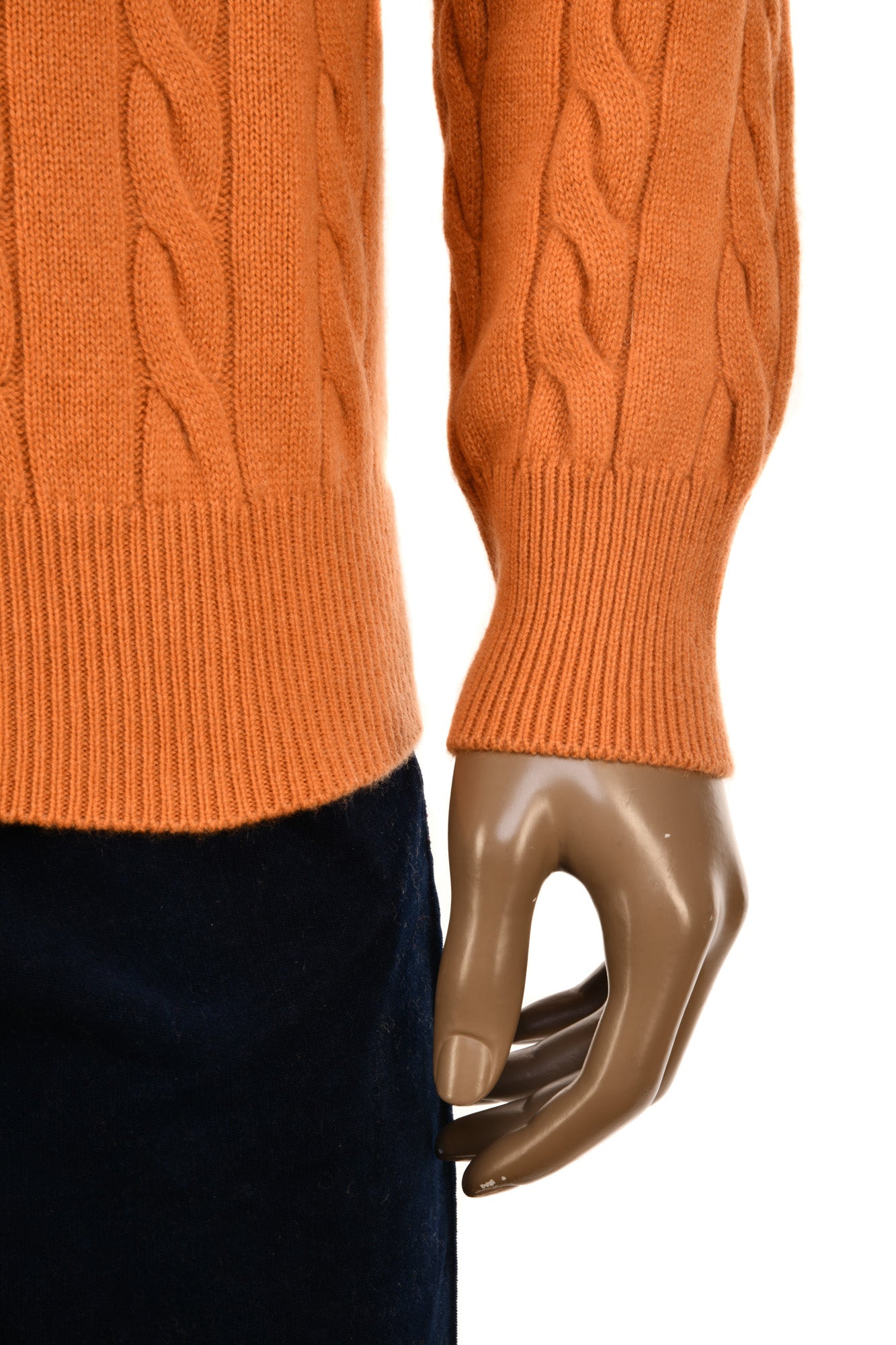 Manrico Cashmere Cable Knit Sweater