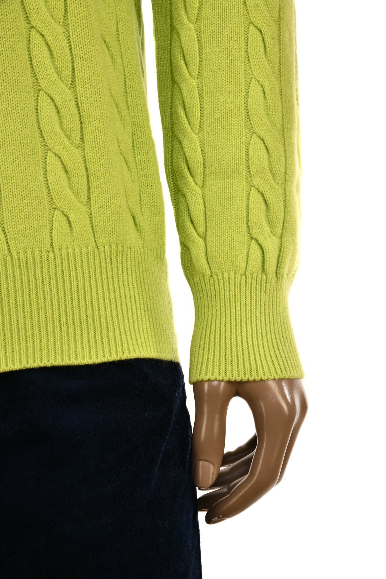 Manrico Cashmere Cable Knit Sweater