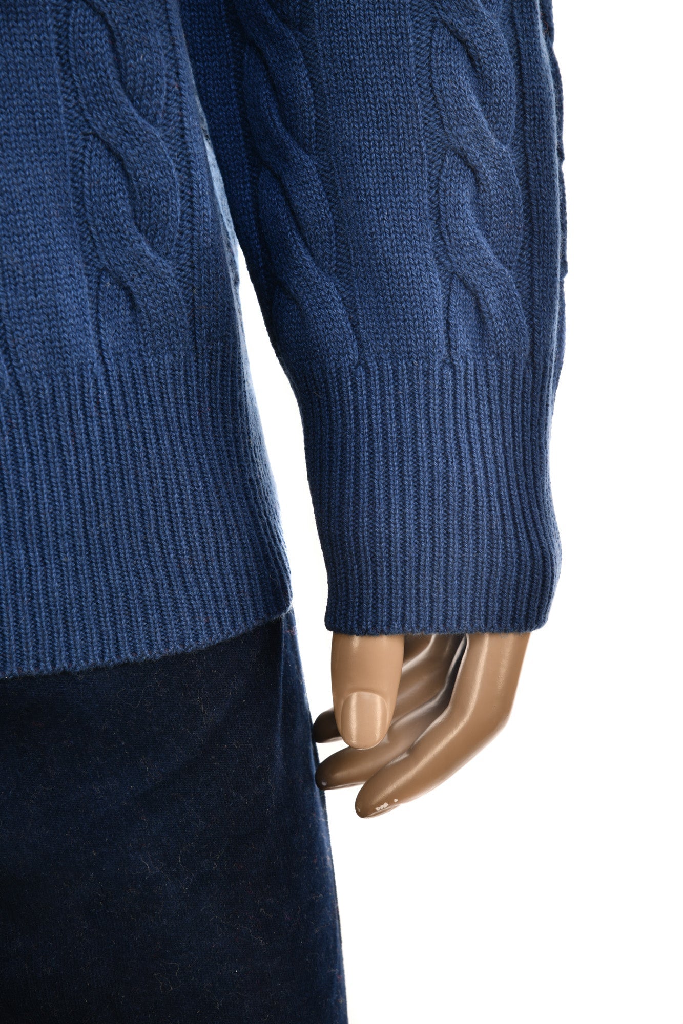 Manrico Cashmere Cable Knit Sweater