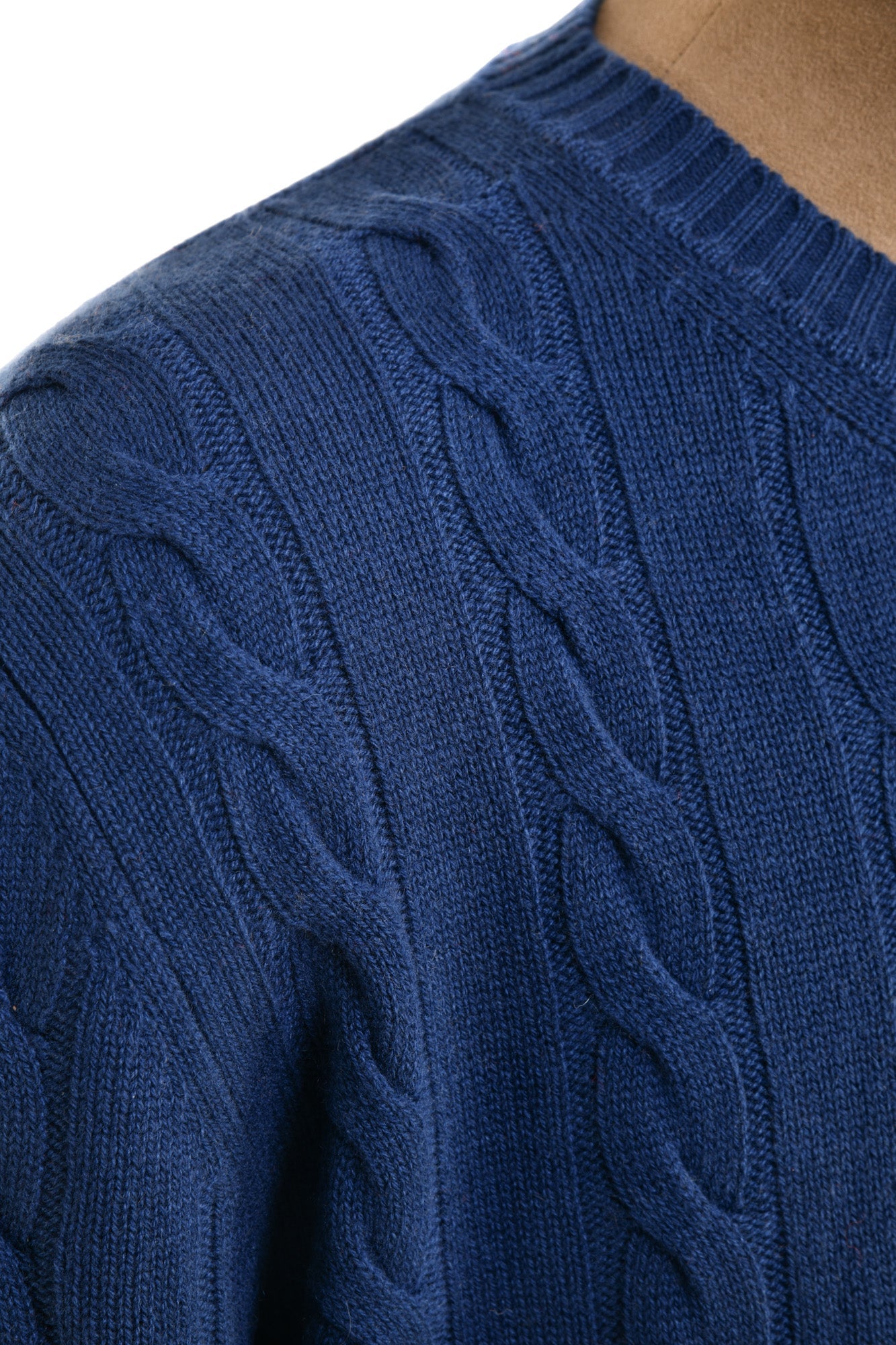 Manrico Cashmere Cable Knit Sweater