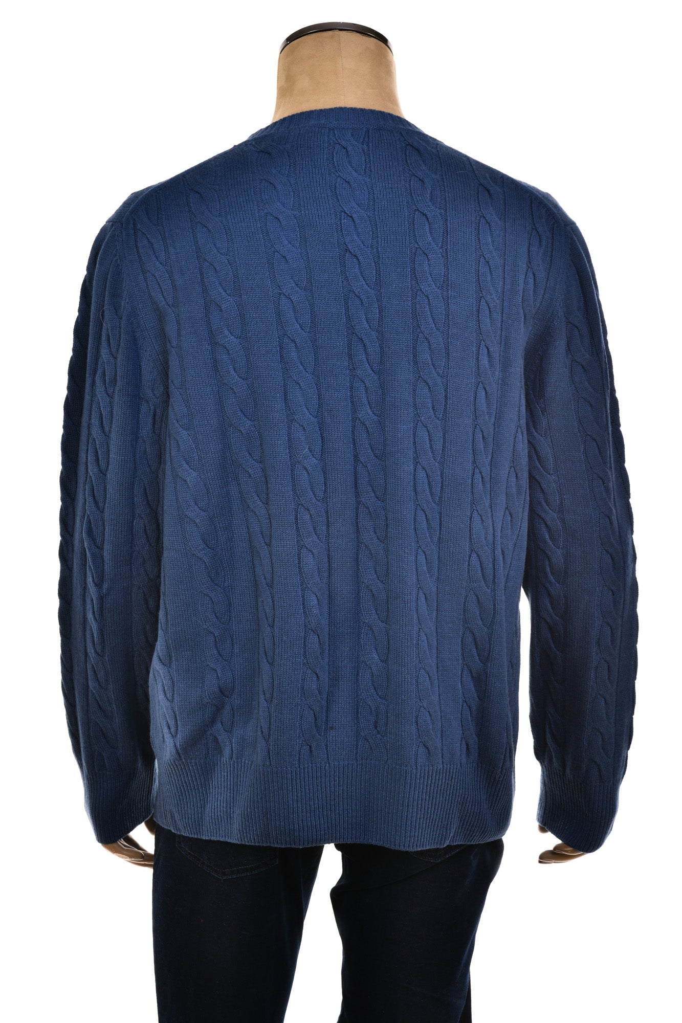 Manrico Cashmere Cable Knit Sweater