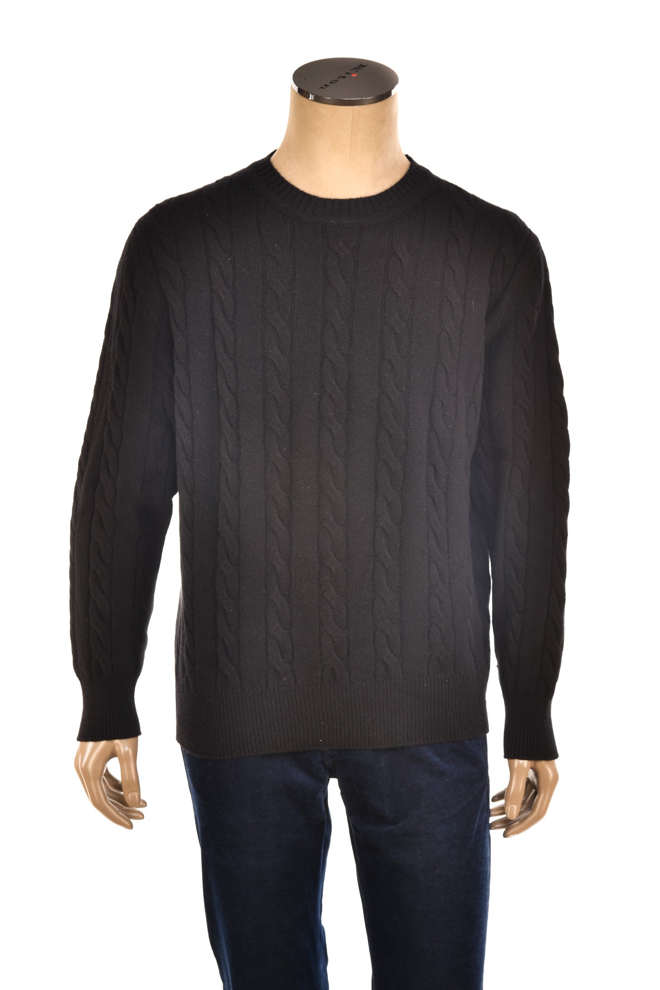 Manrico Cashmere Cable Knit Sweater