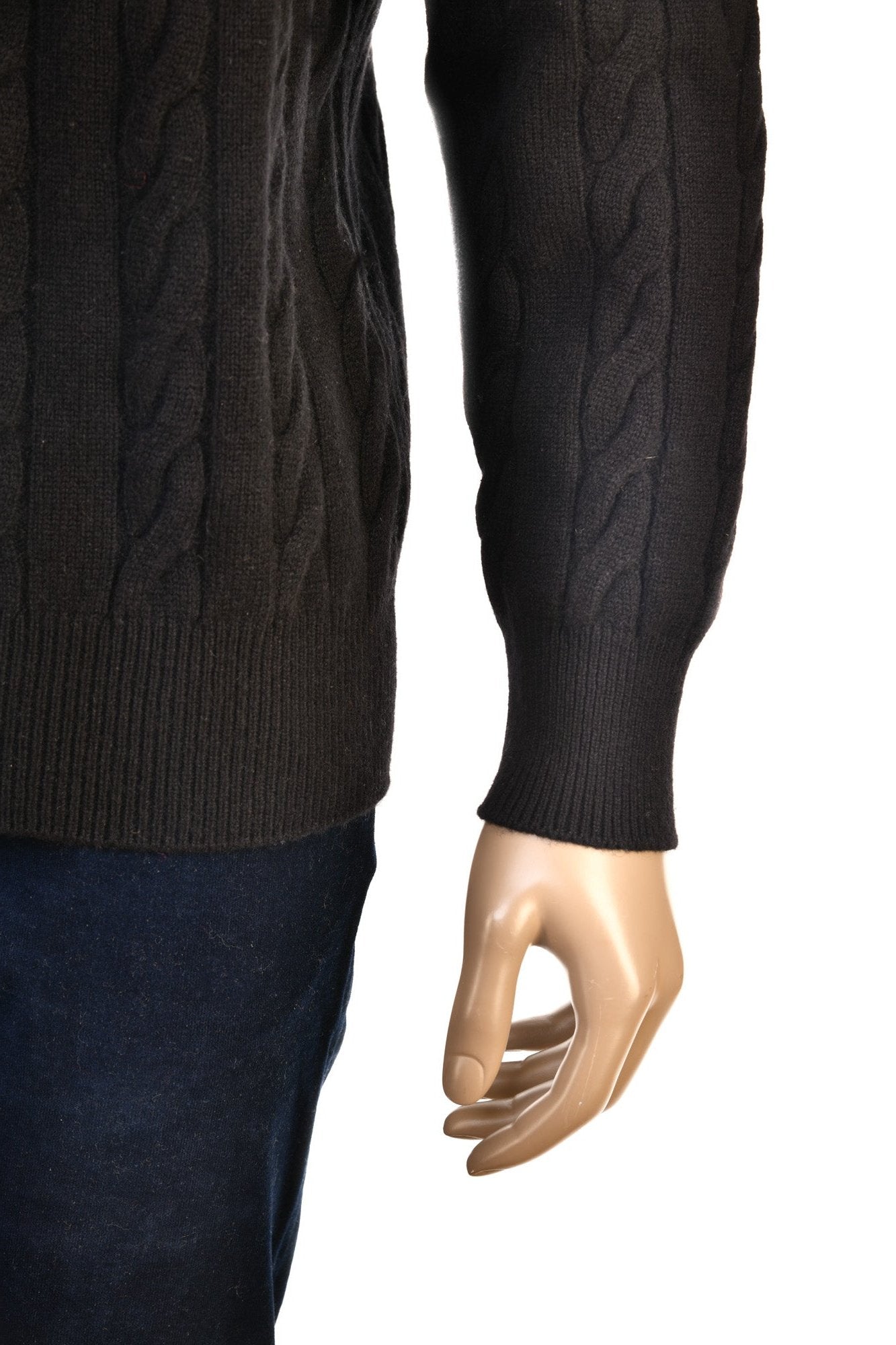 Manrico Cashmere Cable Knit Sweater