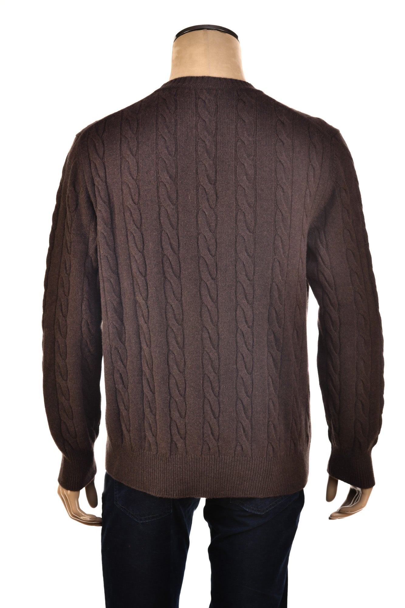 Manrico Cashmere Cable Knit Sweater