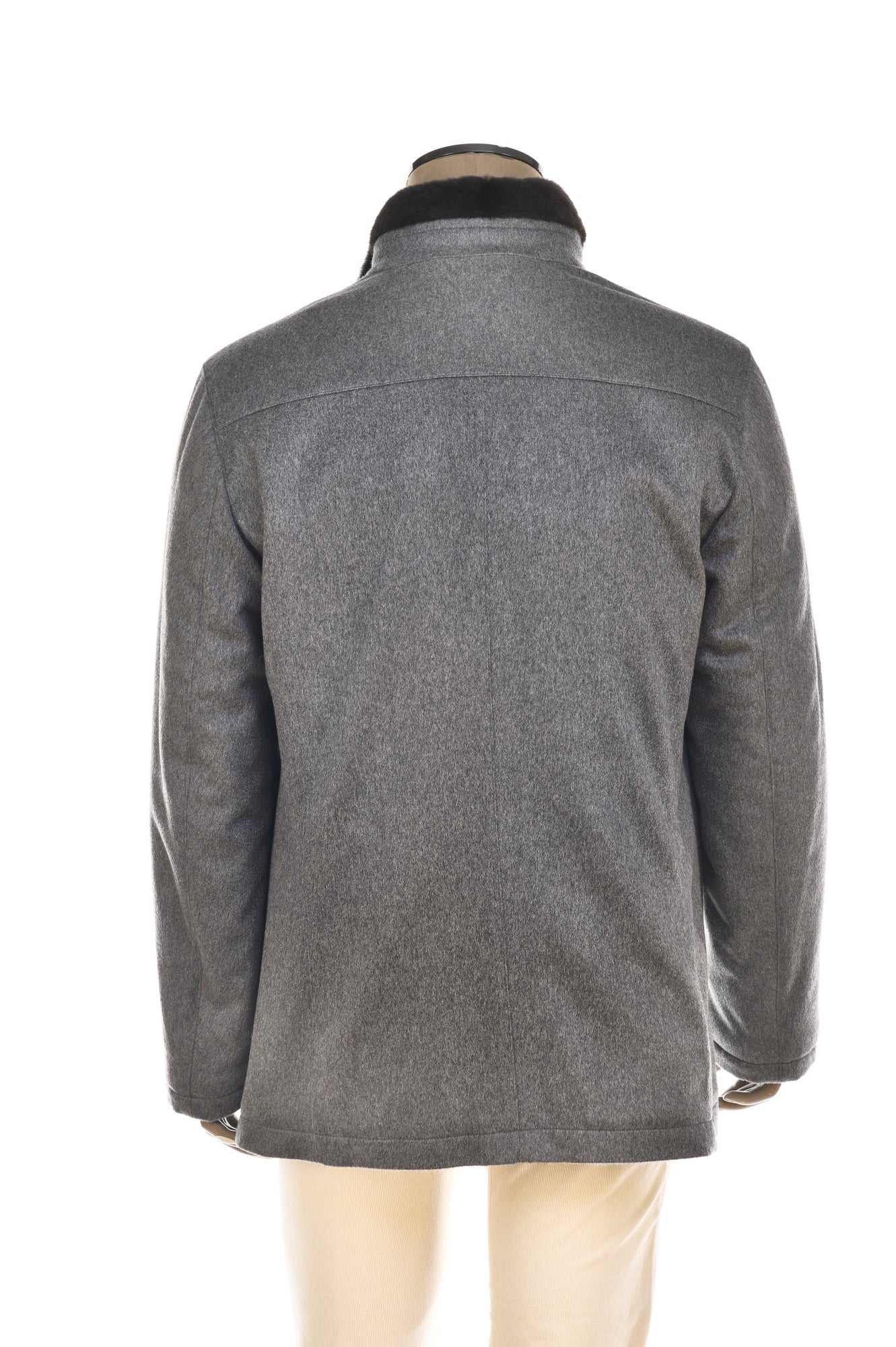 Kired Salta Cashmere/ Beaver Fur Overcoat