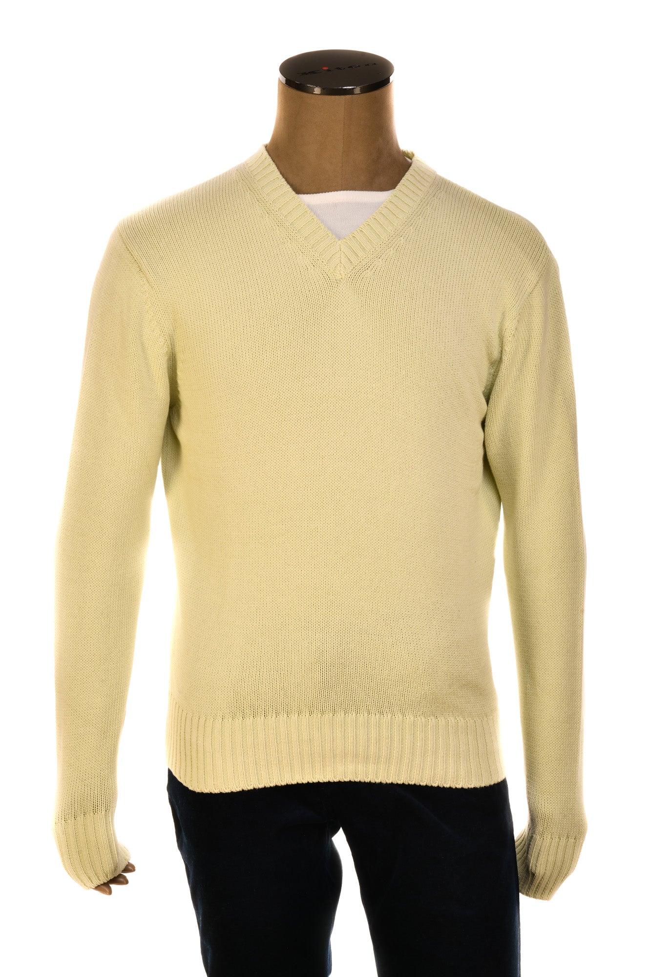 Cruciani Cotton V-Neck Sweater