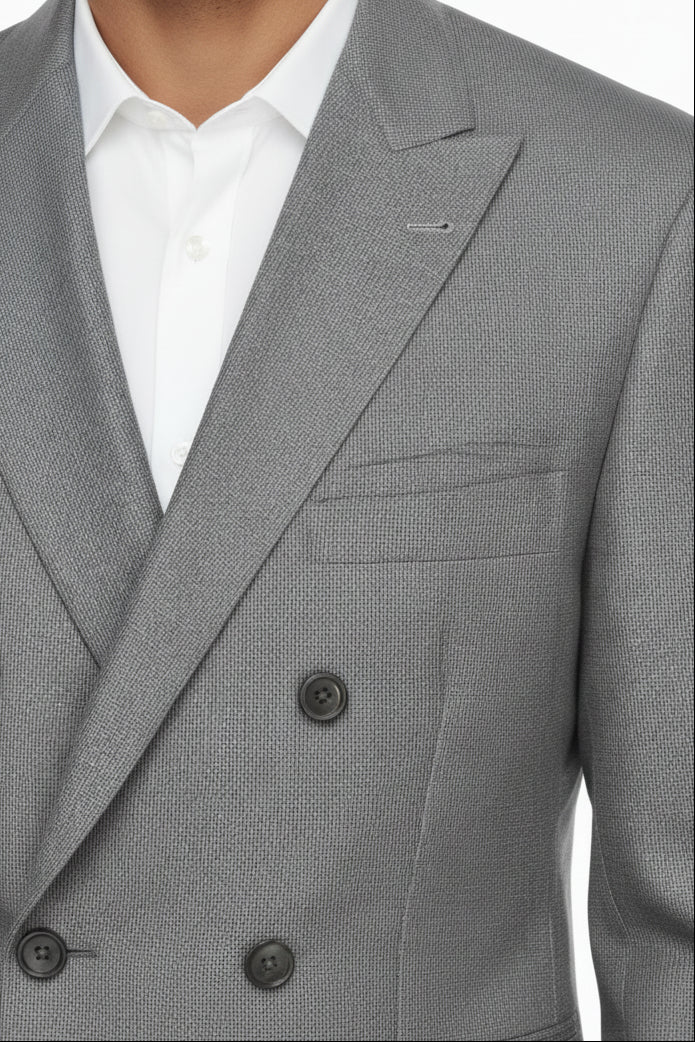 Brunello Cucinelli Cotton Double-Breasted Sport Jacket