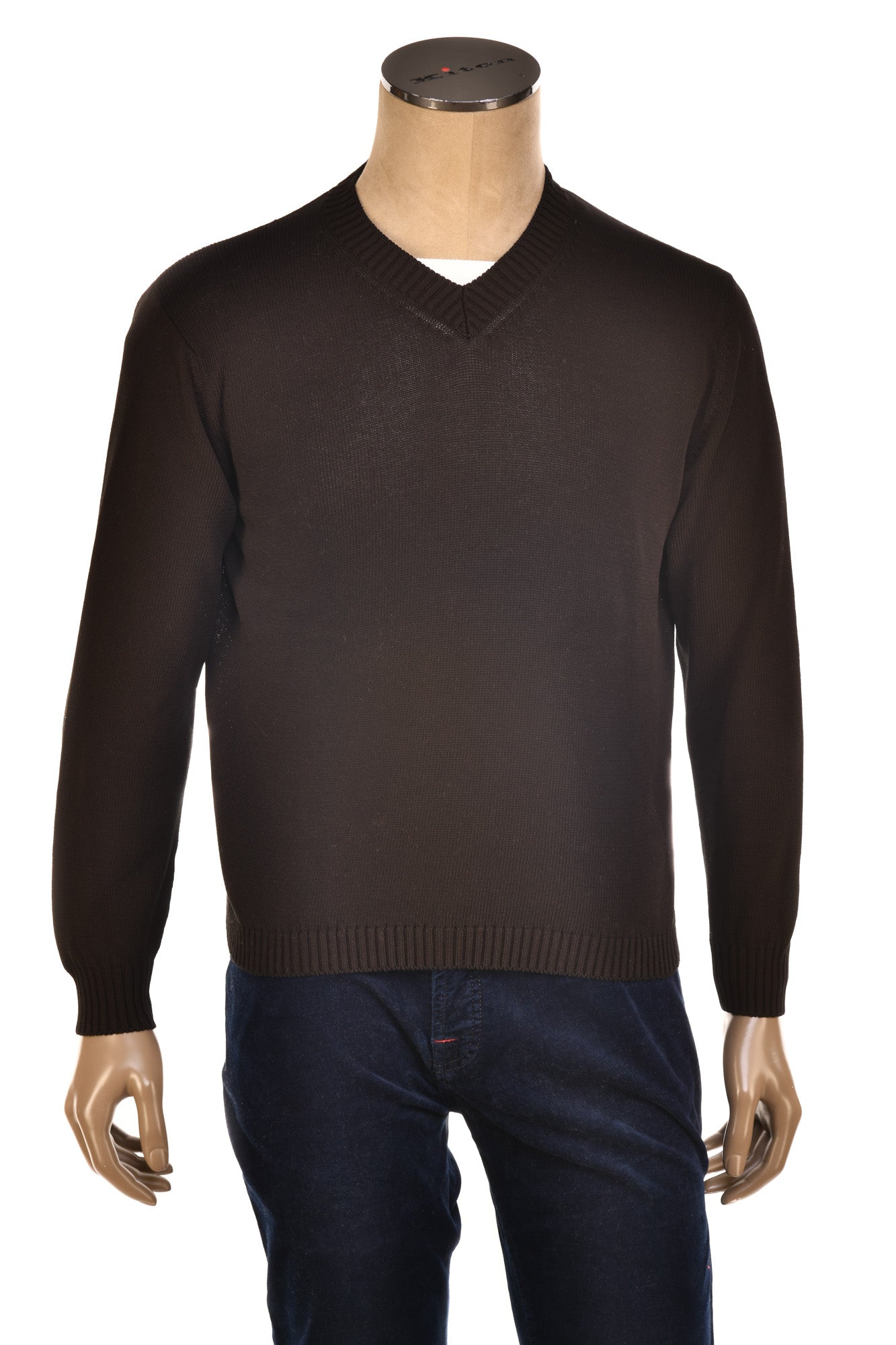 Cruciani Cotton V-Neck Sweater