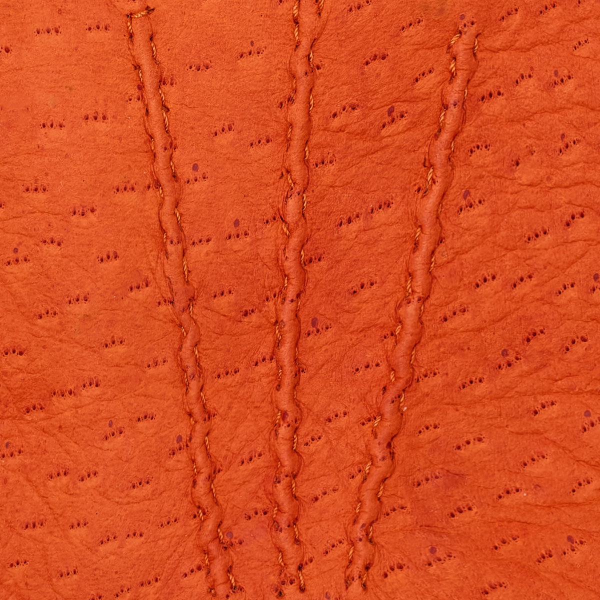 Antonio (orange) - Luxurious Italian peccary leather gloves with cashmere lining