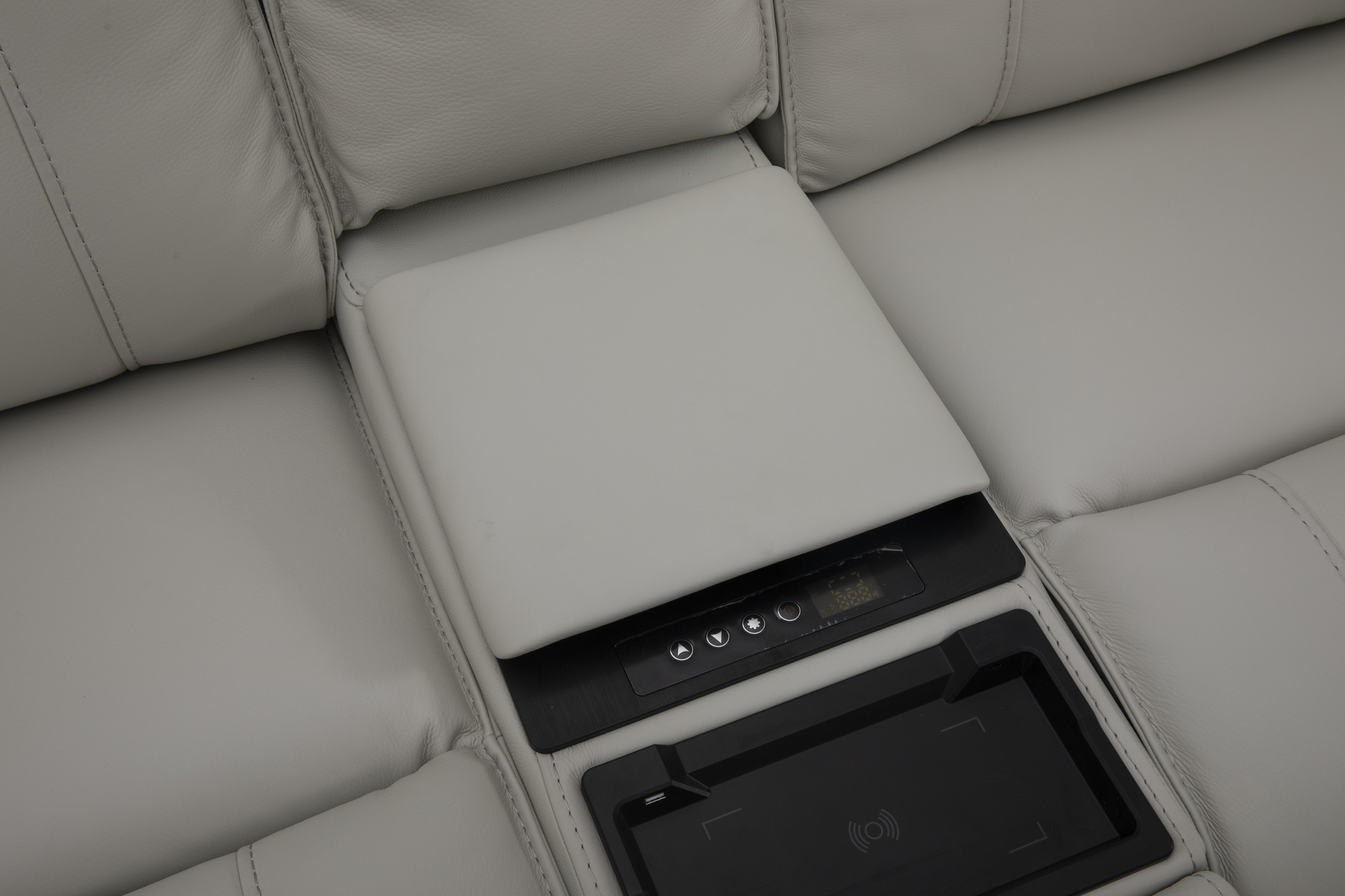Atlas Fog 2-Piece Power Reclining Sofa Set