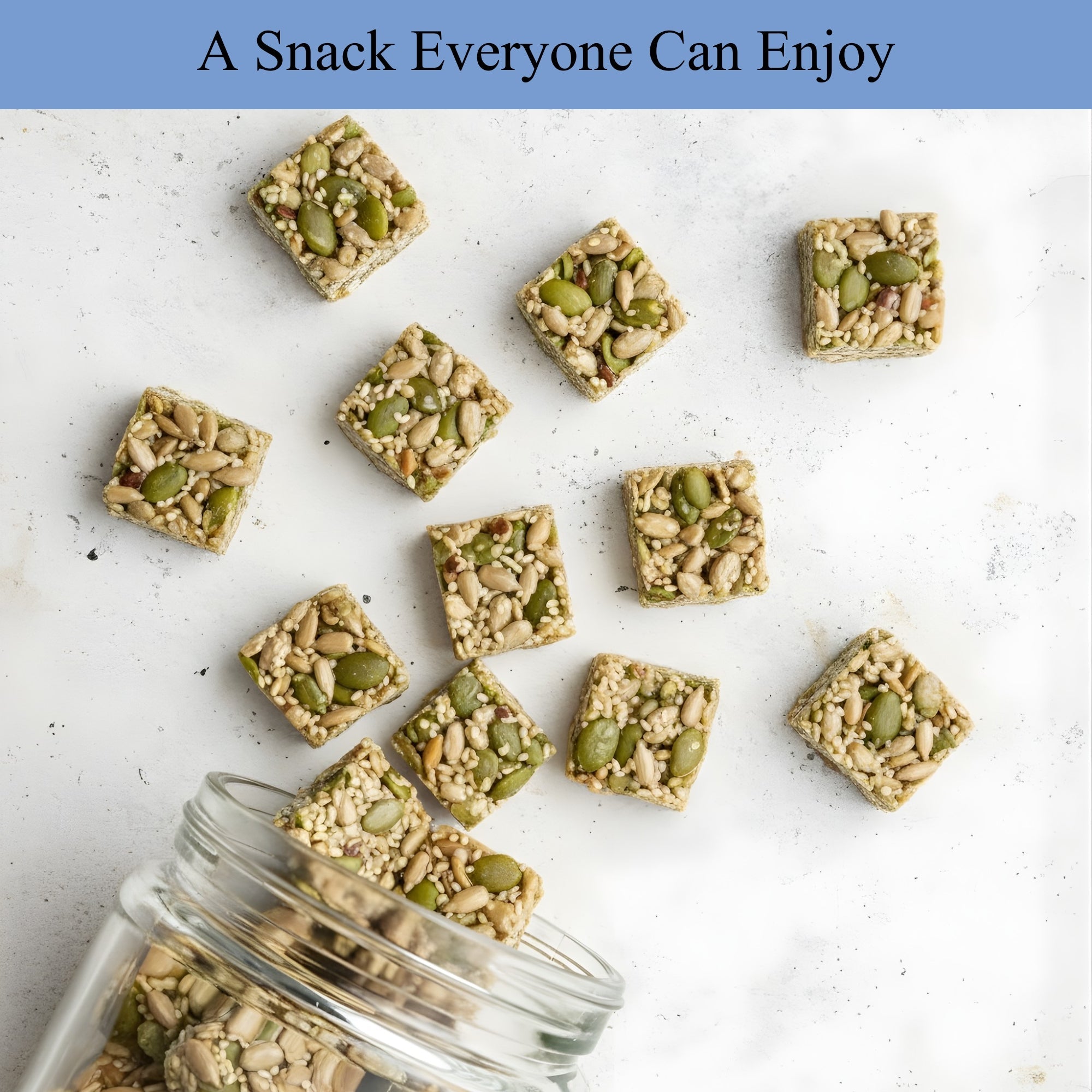 Andy Anand Sugar-Free 5-Seed Crunch Snack Packs, 14 ct, 7 oz – Sunflower, Pumpkin, Flax, Sesame & Hemp Seeds, Gluten-Free Keto Gift Box