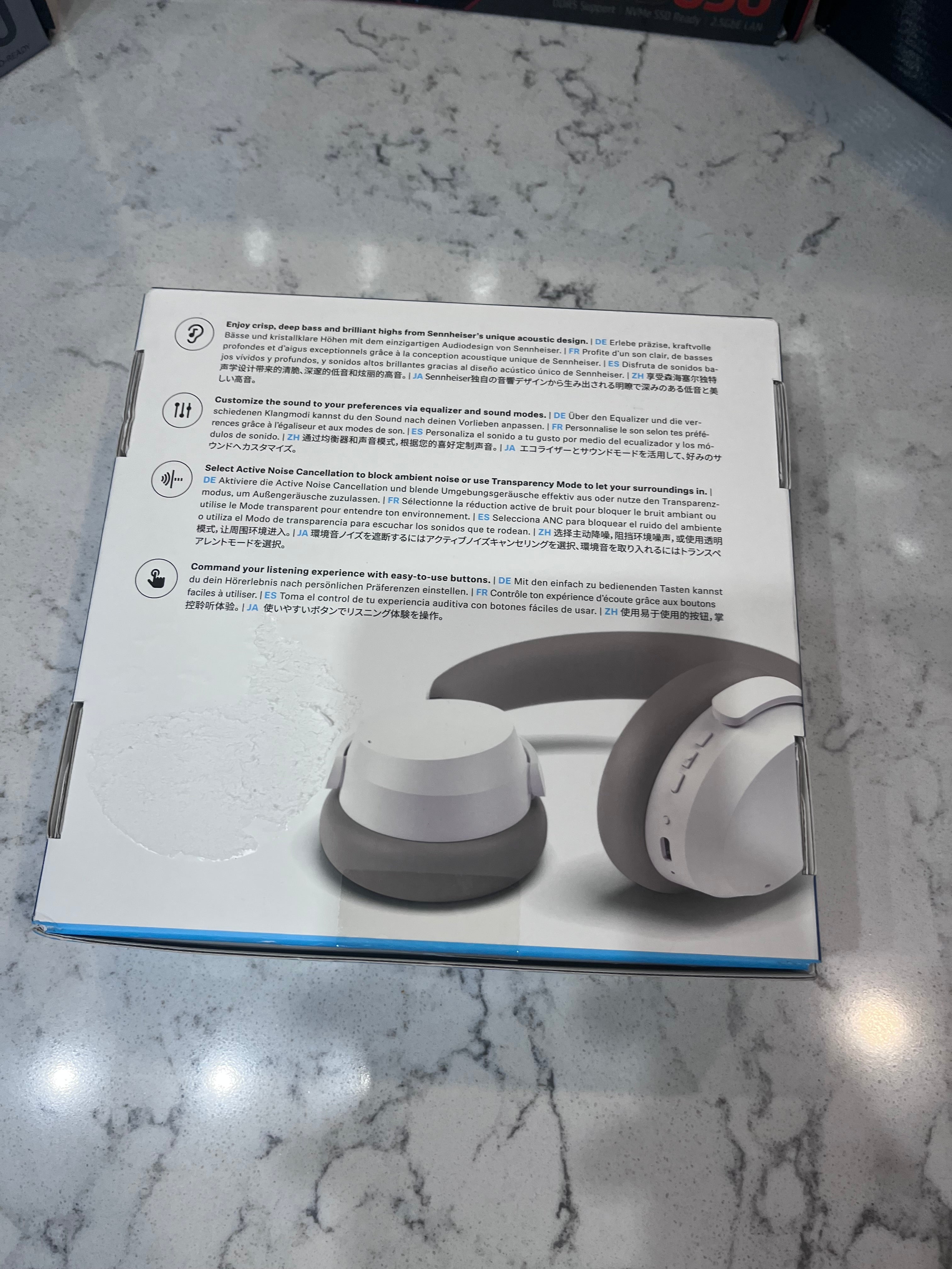 Sennheiser ACCENTUM Wireless Bluetooth Headphones - 50-Hour