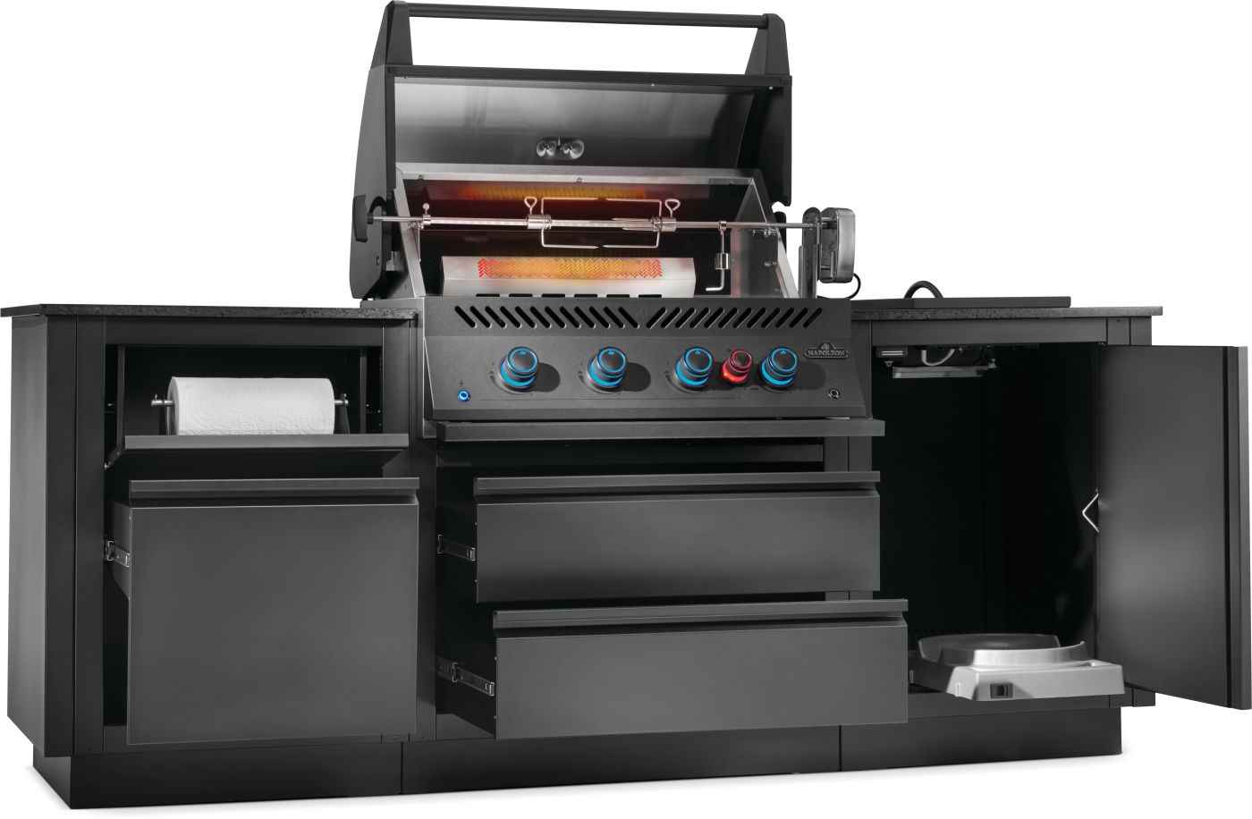 Patio Elegance OASIS™ 300 — Built-In 700 Series 32" Gas Grill Outdoor Kitchen