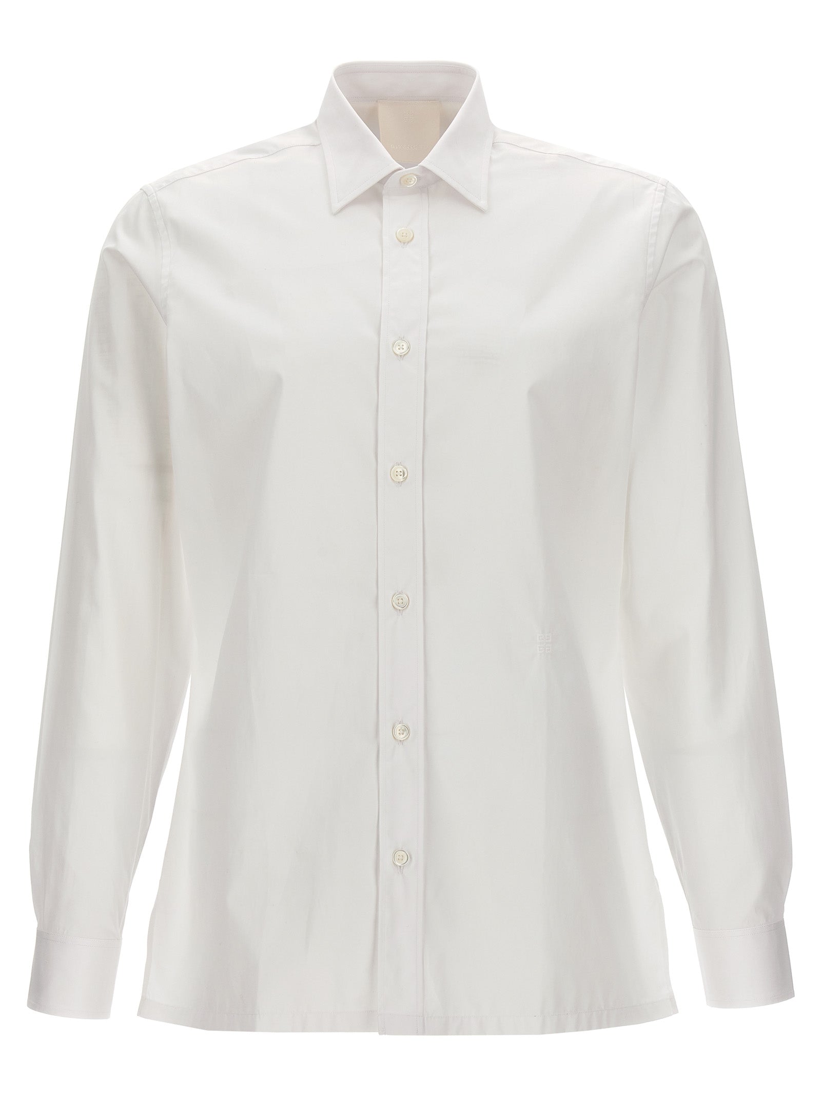 Givenchy Men Logo Embroidery Shirt